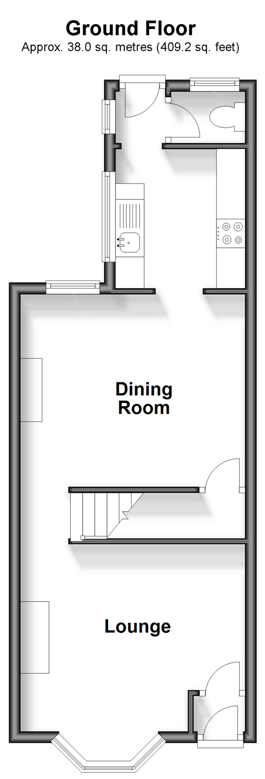 Malling Road, Snodland, Kent ME6, 2 bedroom terraced house for sale