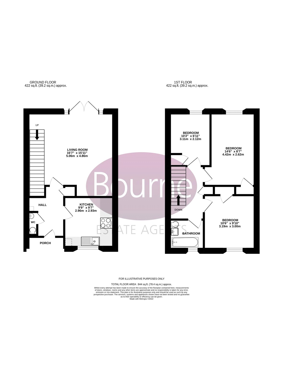 10, Essex Close, Bordon floorplan
