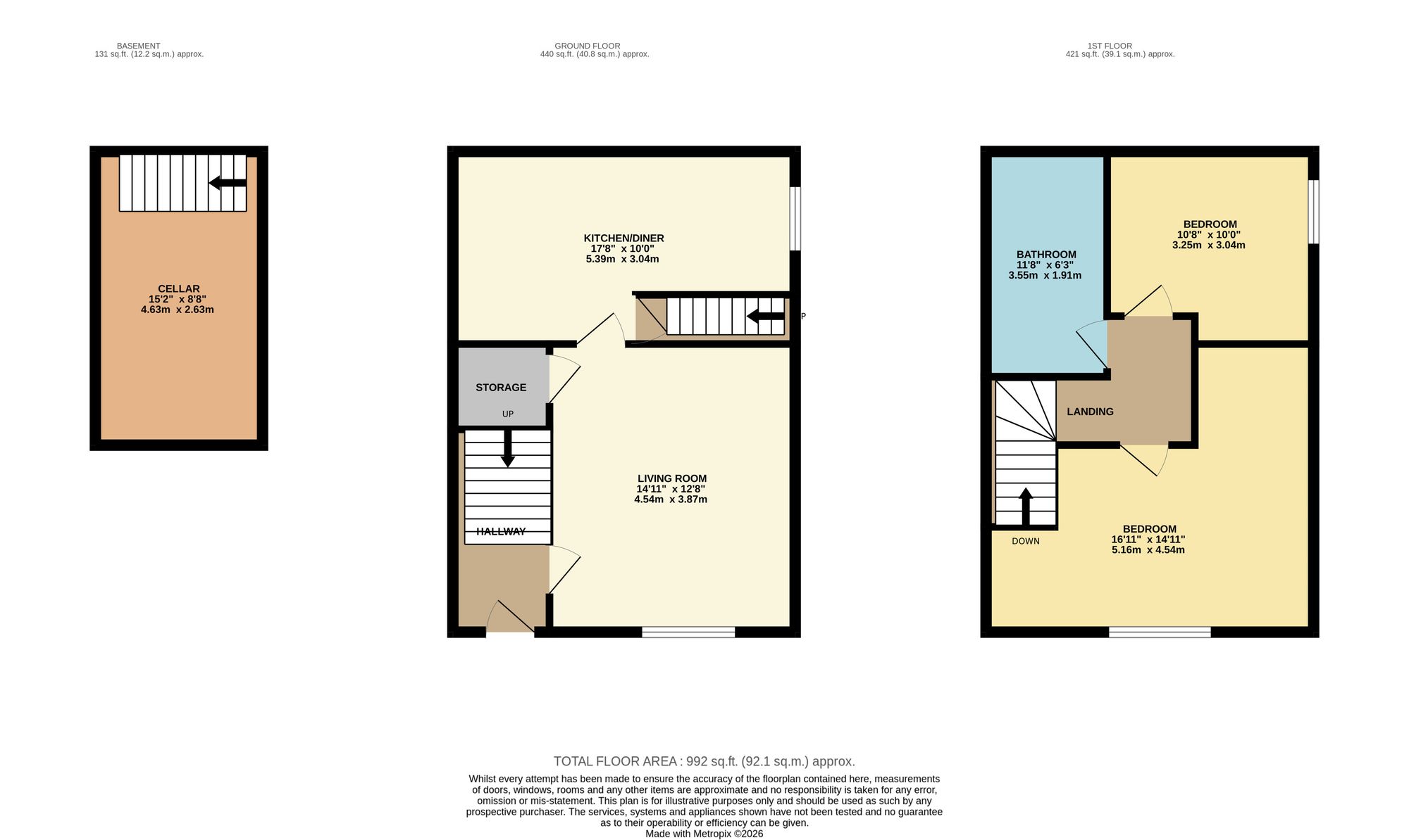 471 Market Street, Rochdale floorplan
