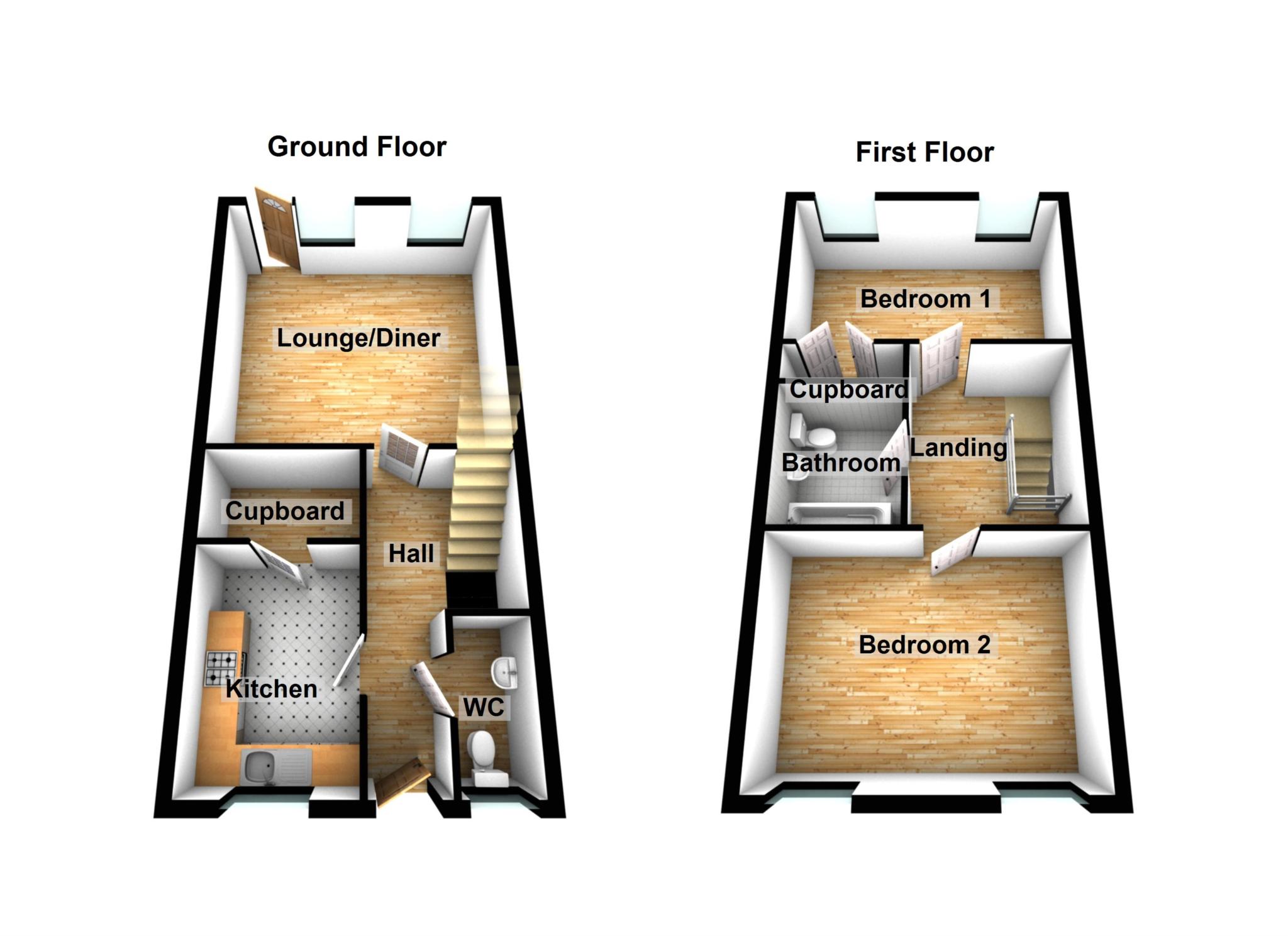 23, Maple Court, Erith floorplan
