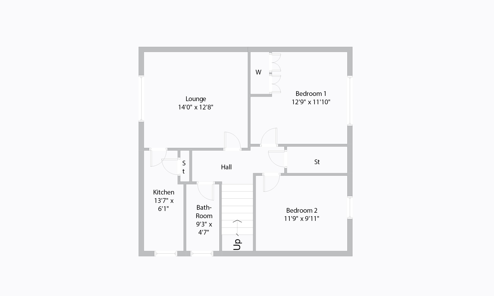 2 Bedrooms Flat for sale in Athelstane Road, Knightswood, Glasgow G13