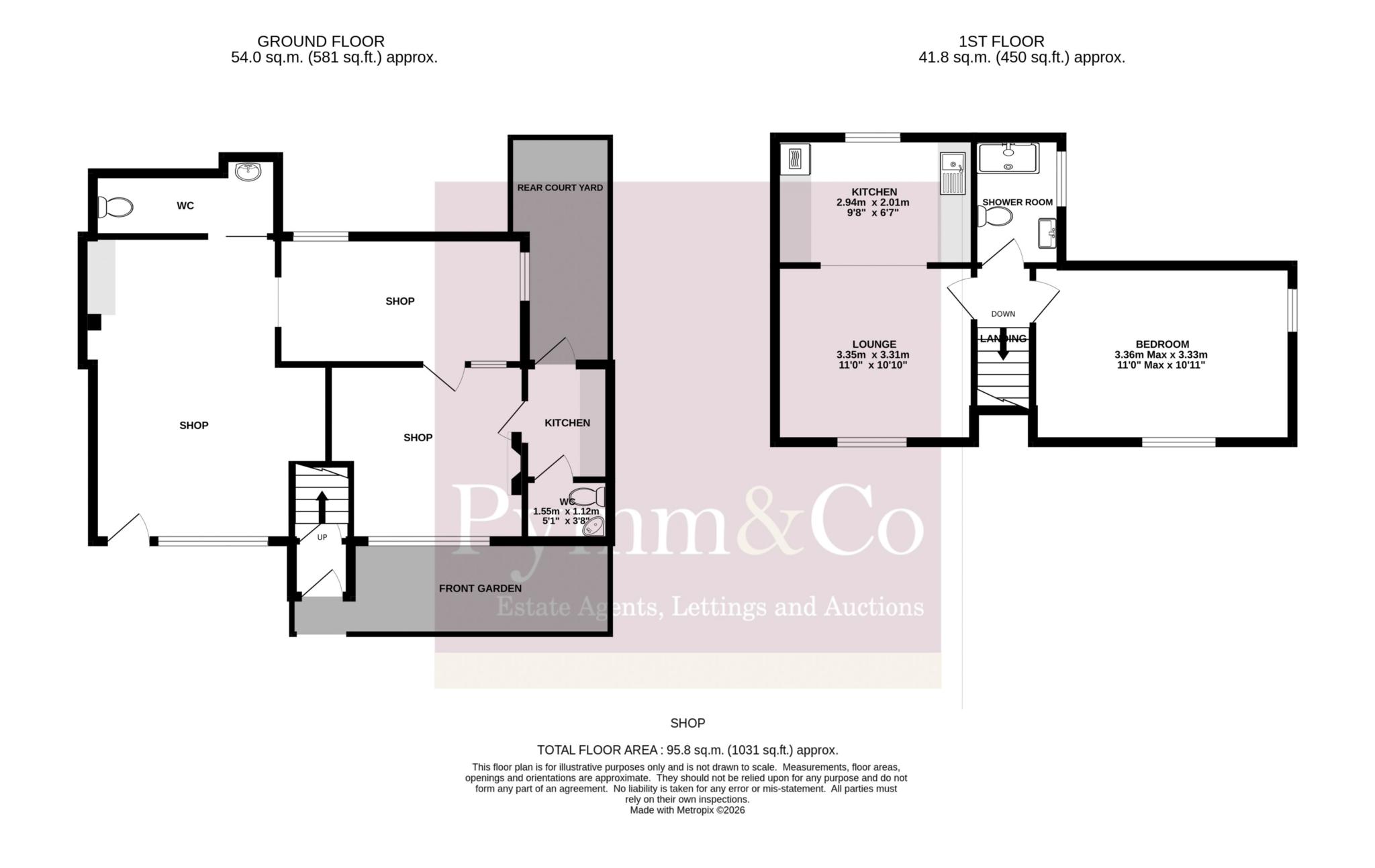2a, Angel Road, Norwich floorplan
