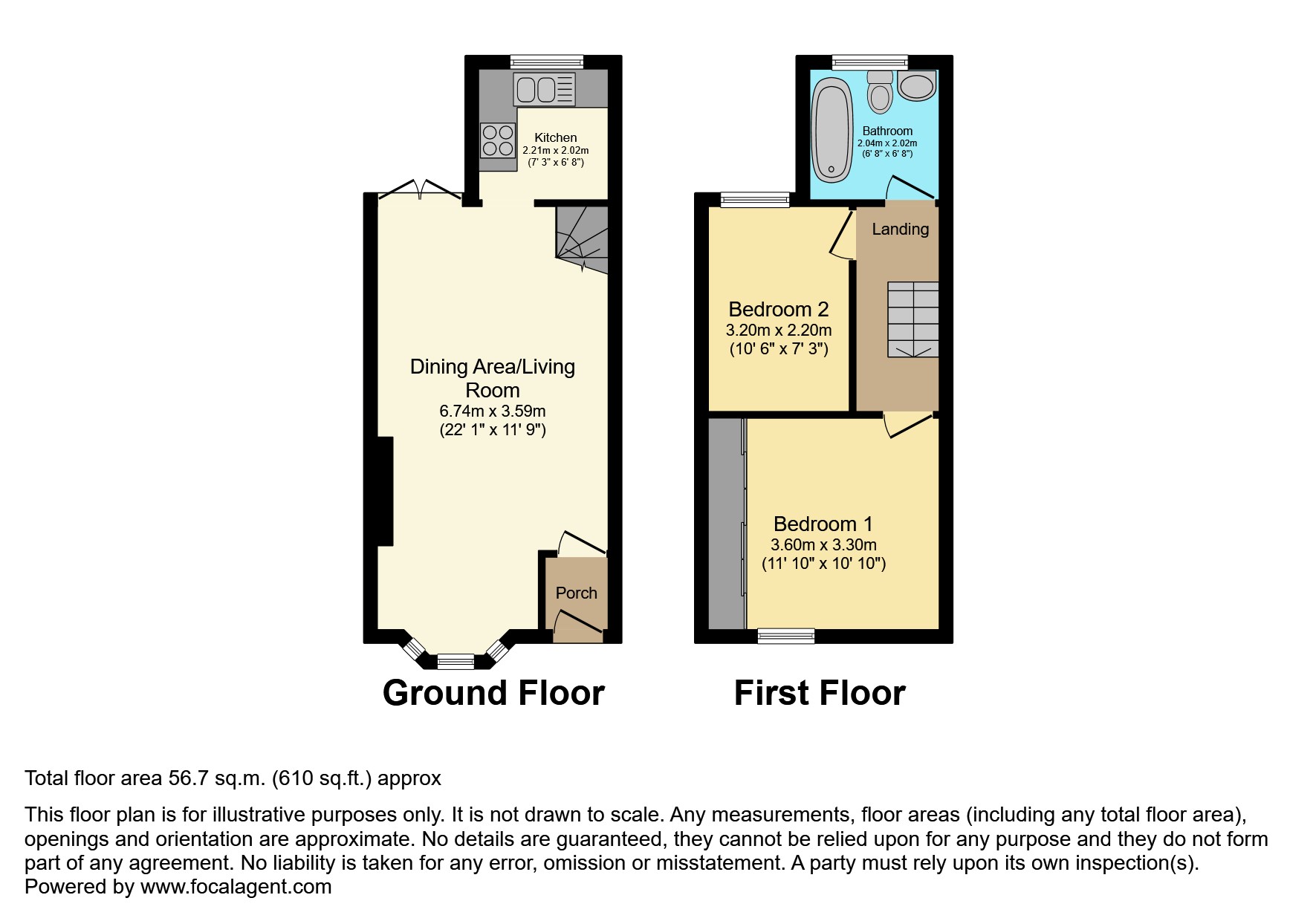 Elmswood Road, Birkenhead, Wirral CH42, 2 bedroom terraced house for