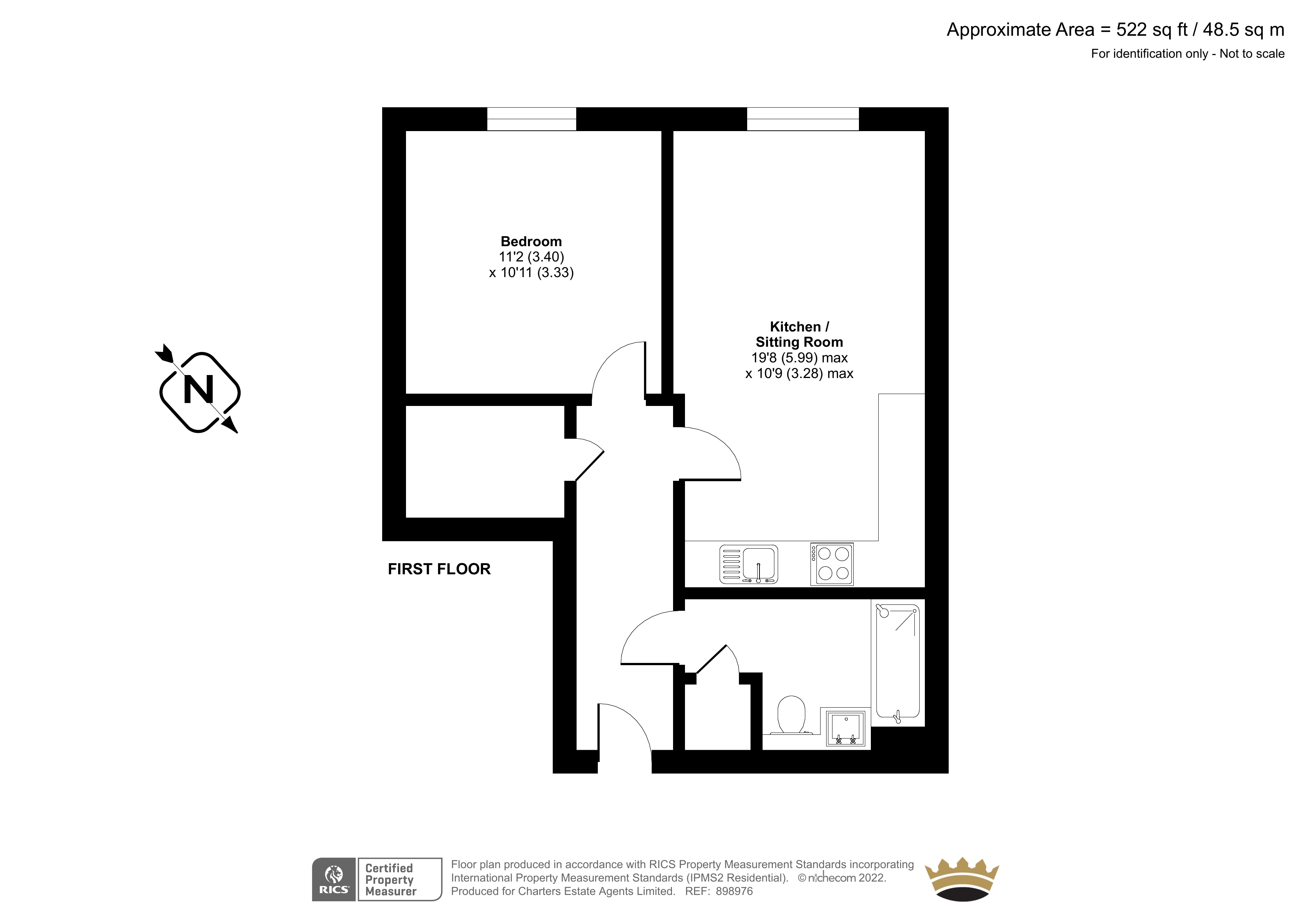 19 Guinevere House,, Fellowes Rise, Hampshire floorplan