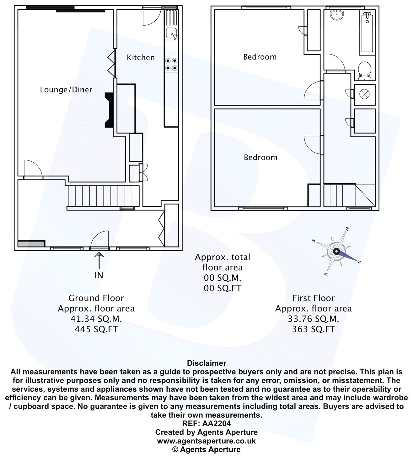 2 Bedrooms Terraced house for sale in Waldegrave, Basildon, Essex SS16