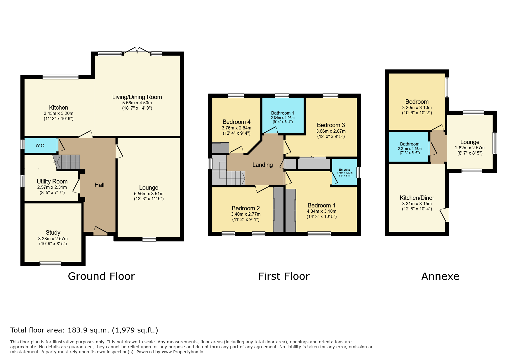 3 Howards Court, Leicester floorplan