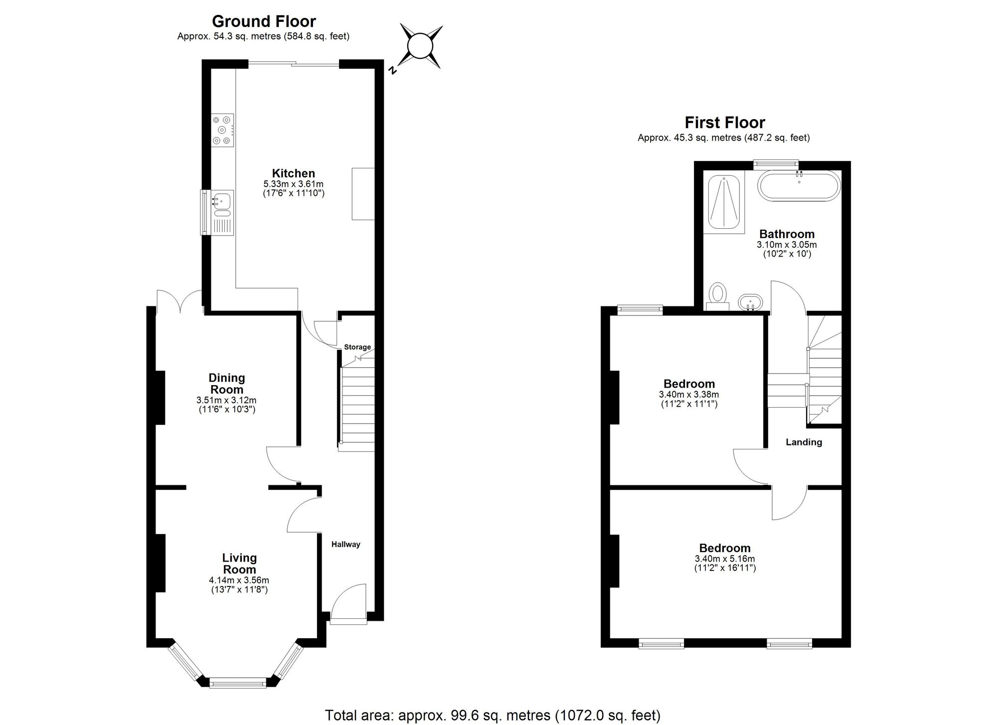348 Green Lane, Seven Kings floorplan