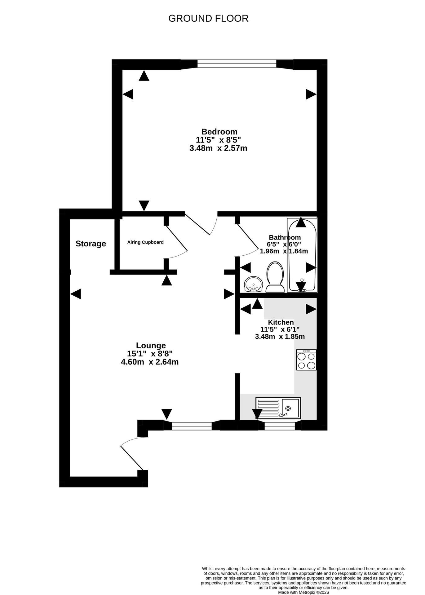 36 St Aidans Close, Bristol floorplan