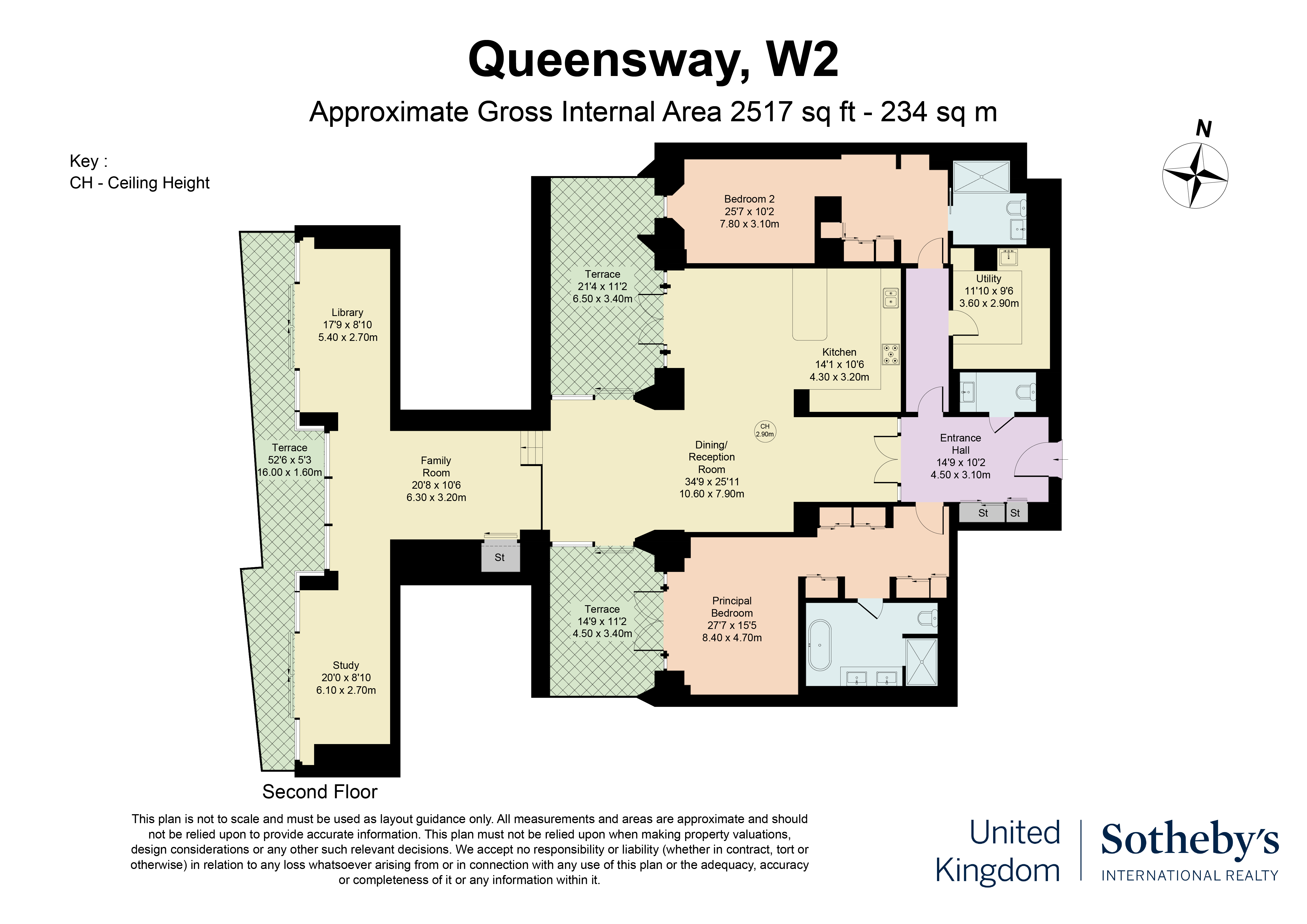 Queensway, London floorplan