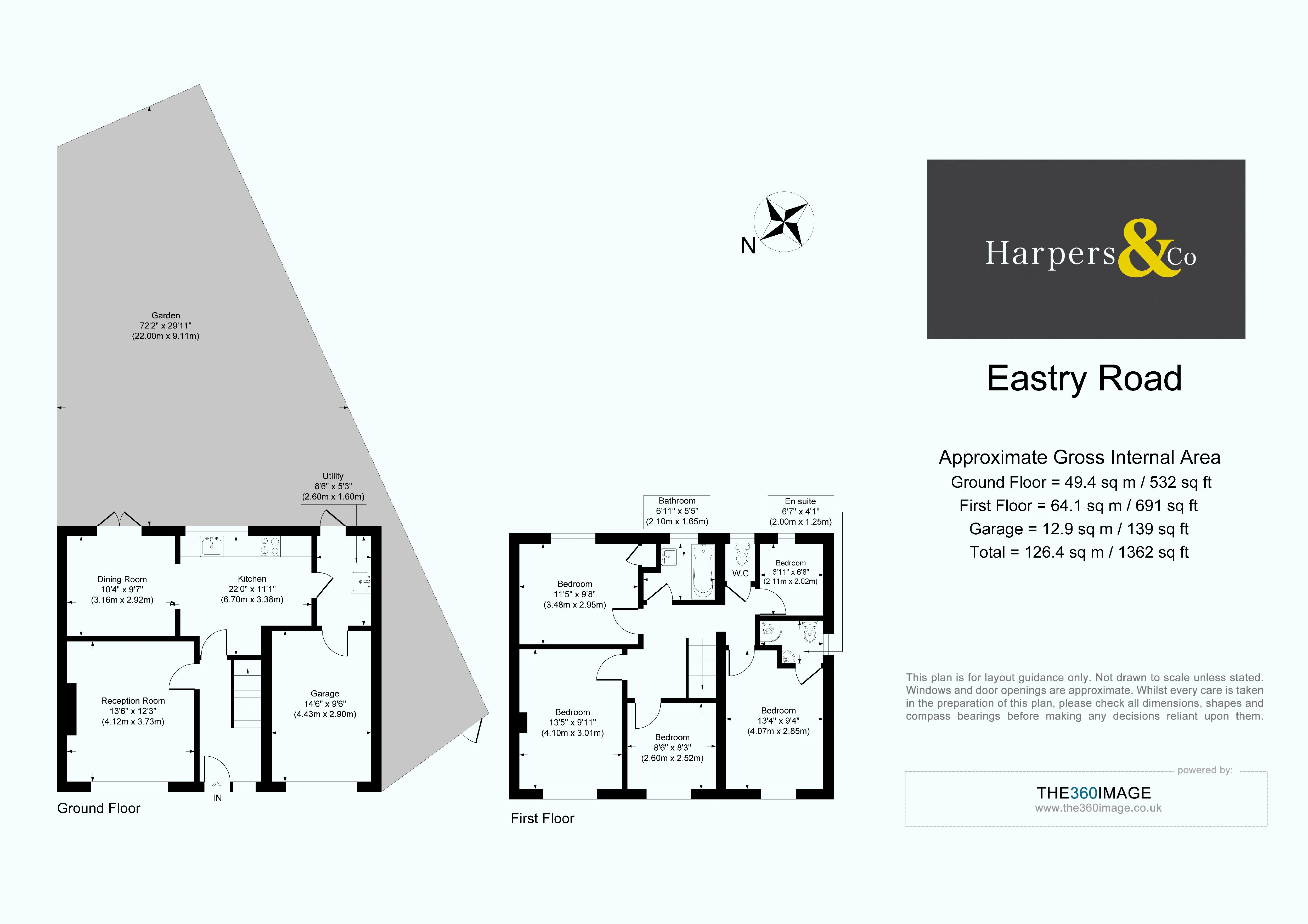 63, Eastry Road, Erith floorplan