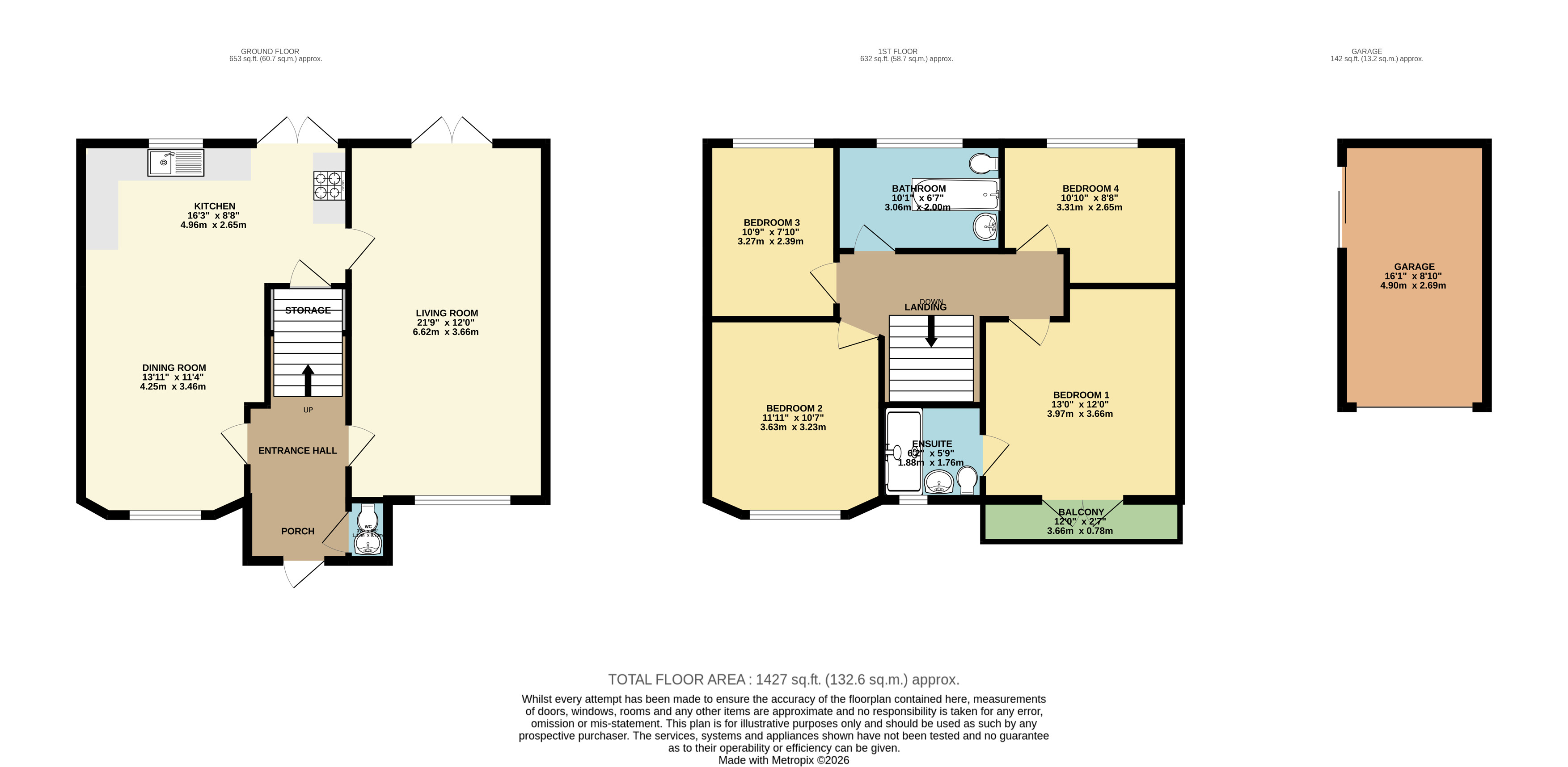 85, Port Road East, Barry floorplan