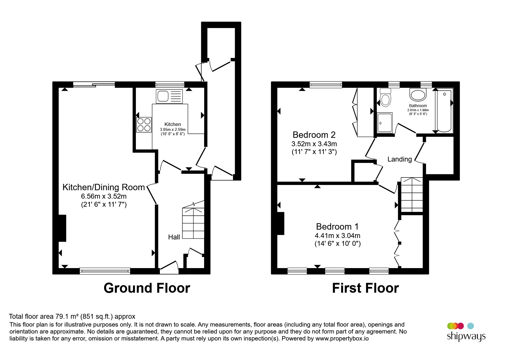 49, Shelfield Road, Birmingham floorplan