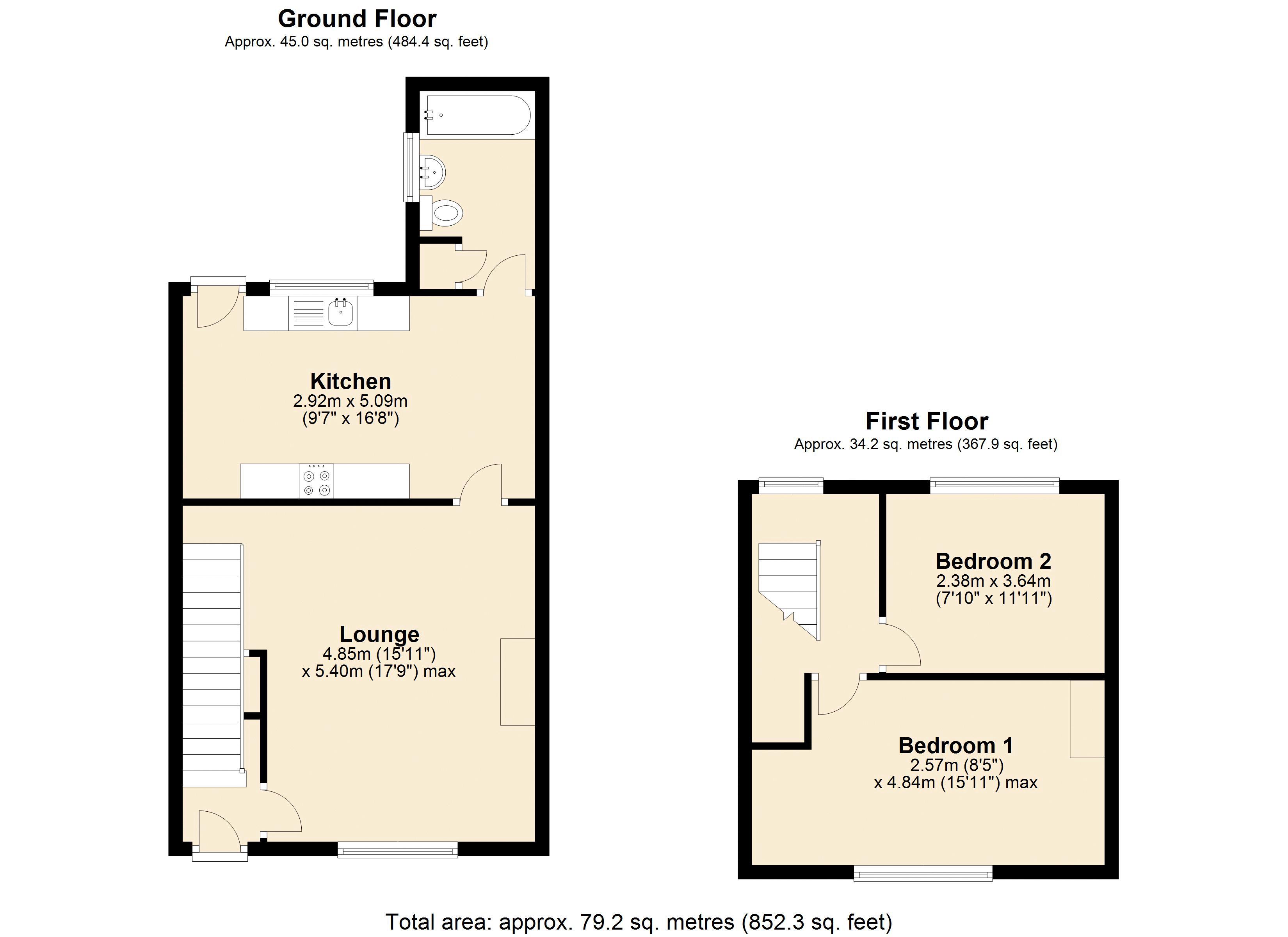 Free property report 2 May Street, Winlaton, Blaydon, NE21 5QT Chimnie