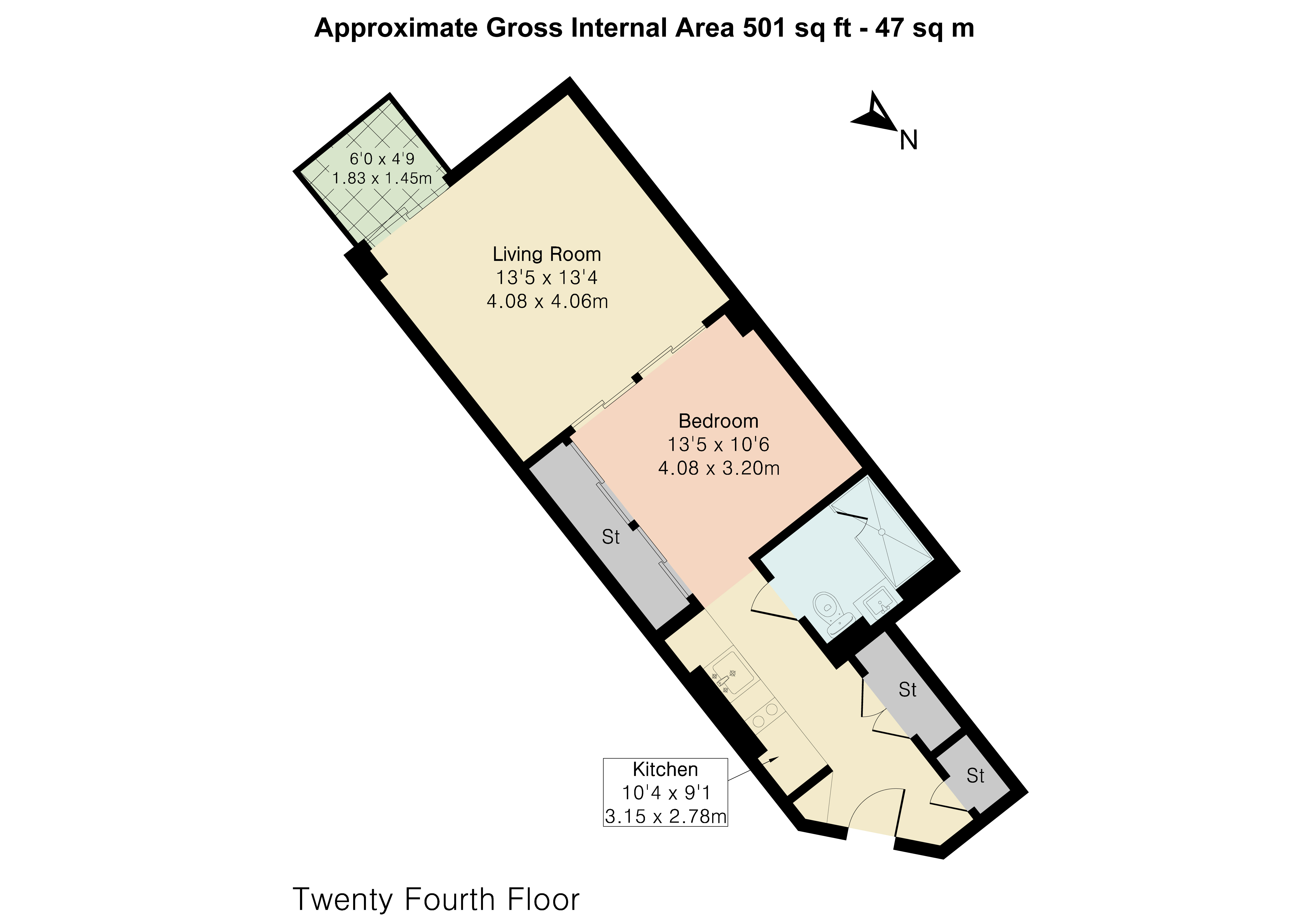 Hewett Street, London floorplan