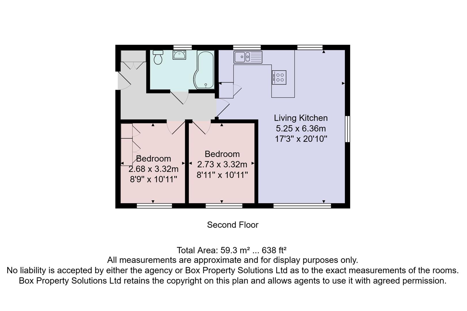 Apartment 19, Victoria Court, Station Road, Otley floorplan