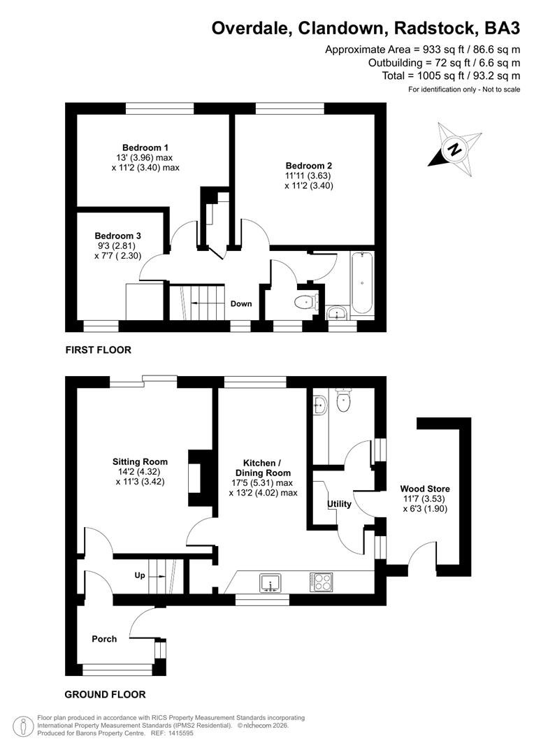 8, Overdale, Radstock floorplan