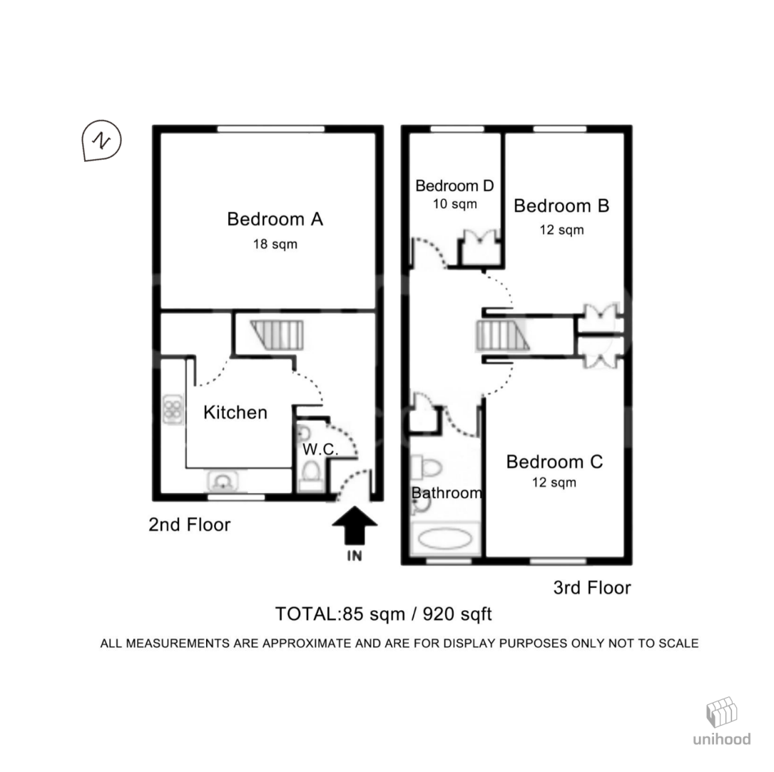 Plender Street, London floorplan