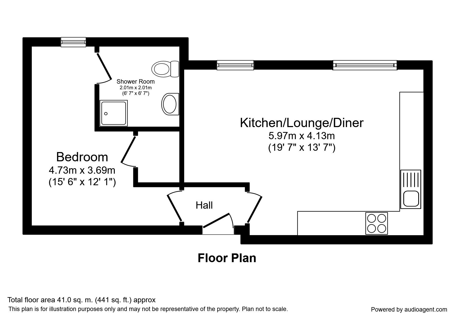 1 Bedrooms Flat to rent in Stratford Road, Chorley PR6