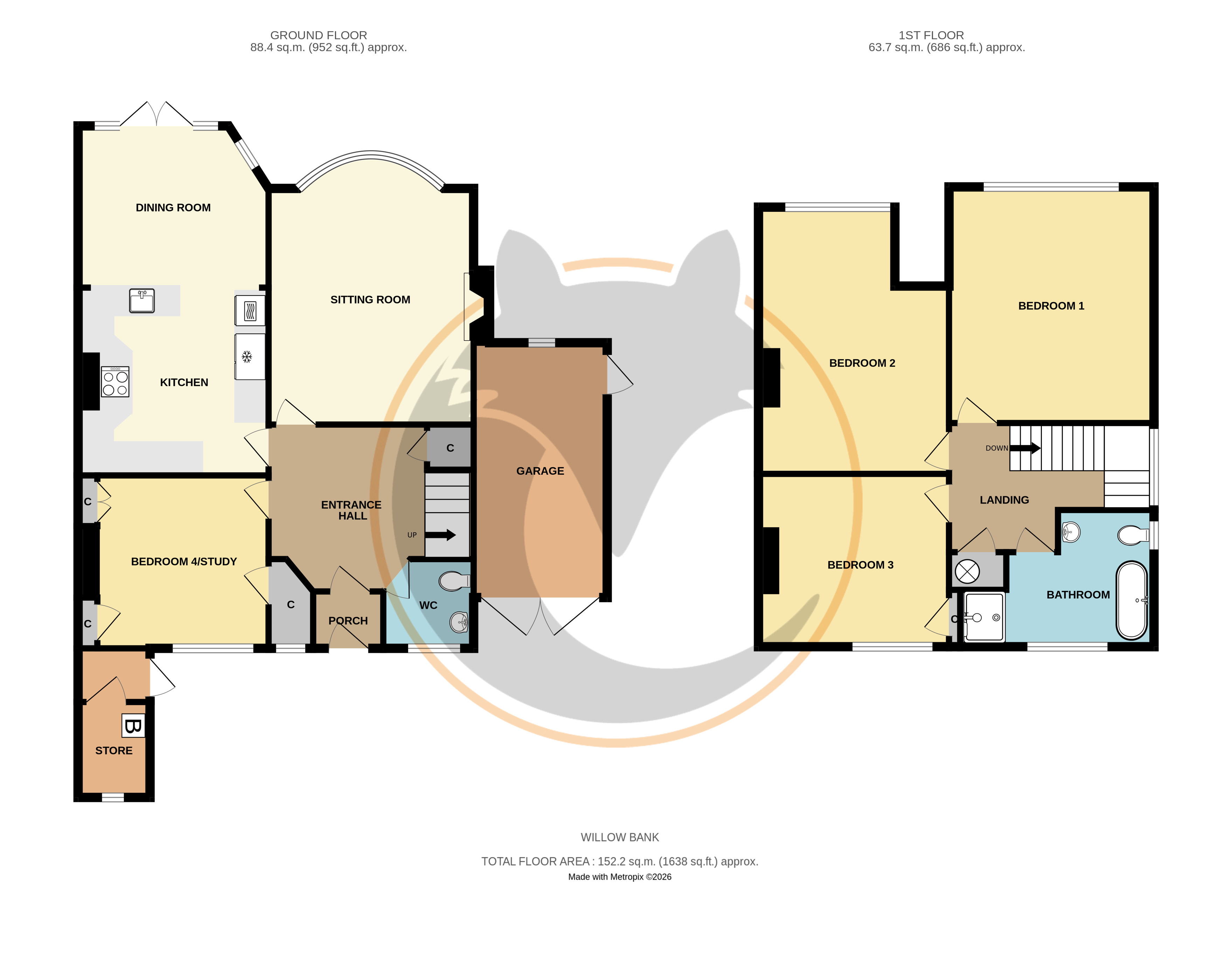 Willow Bank,, Sycamore Close, Lymington floorplan