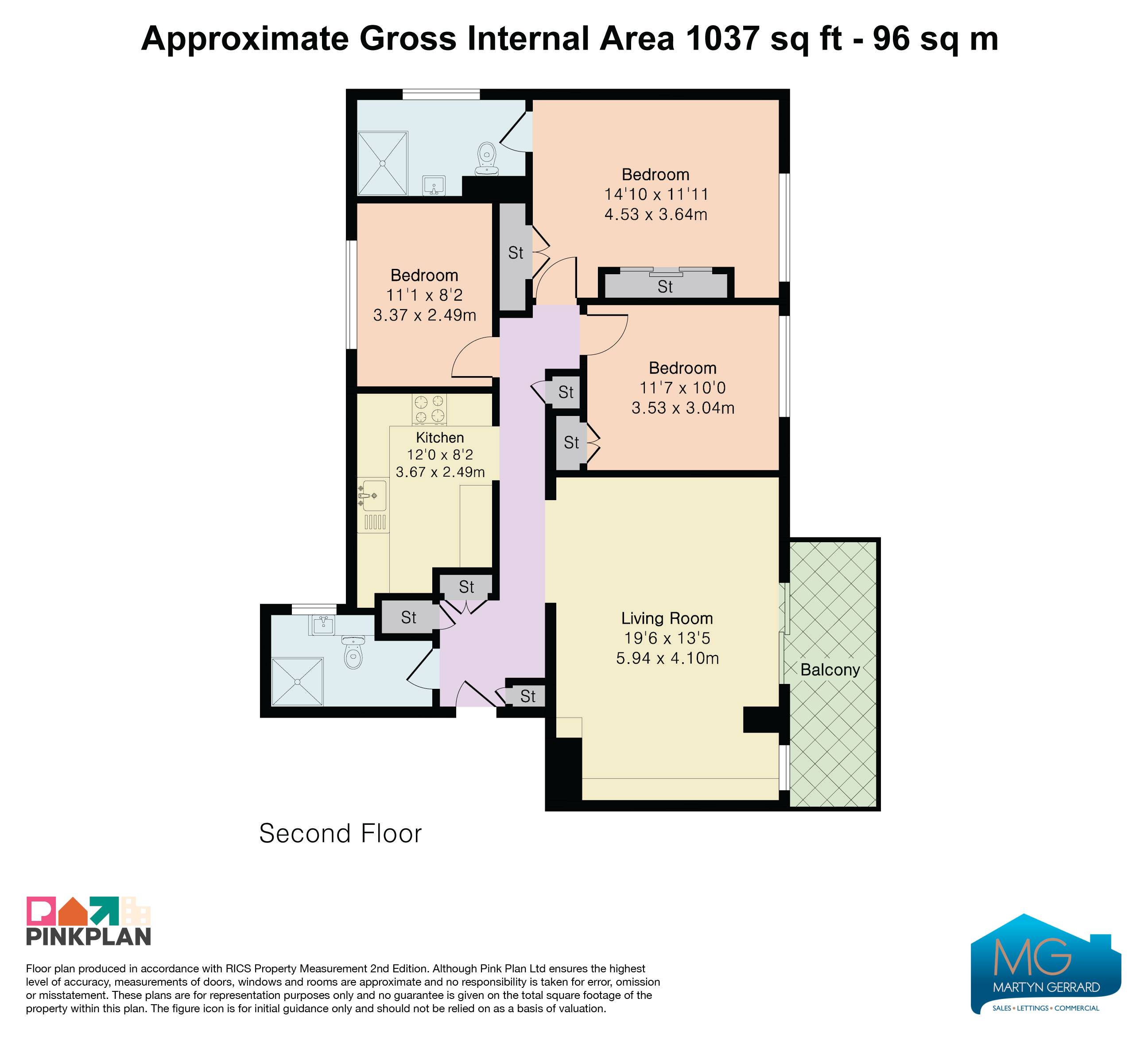 6, Barrydene, Whetstone floorplan