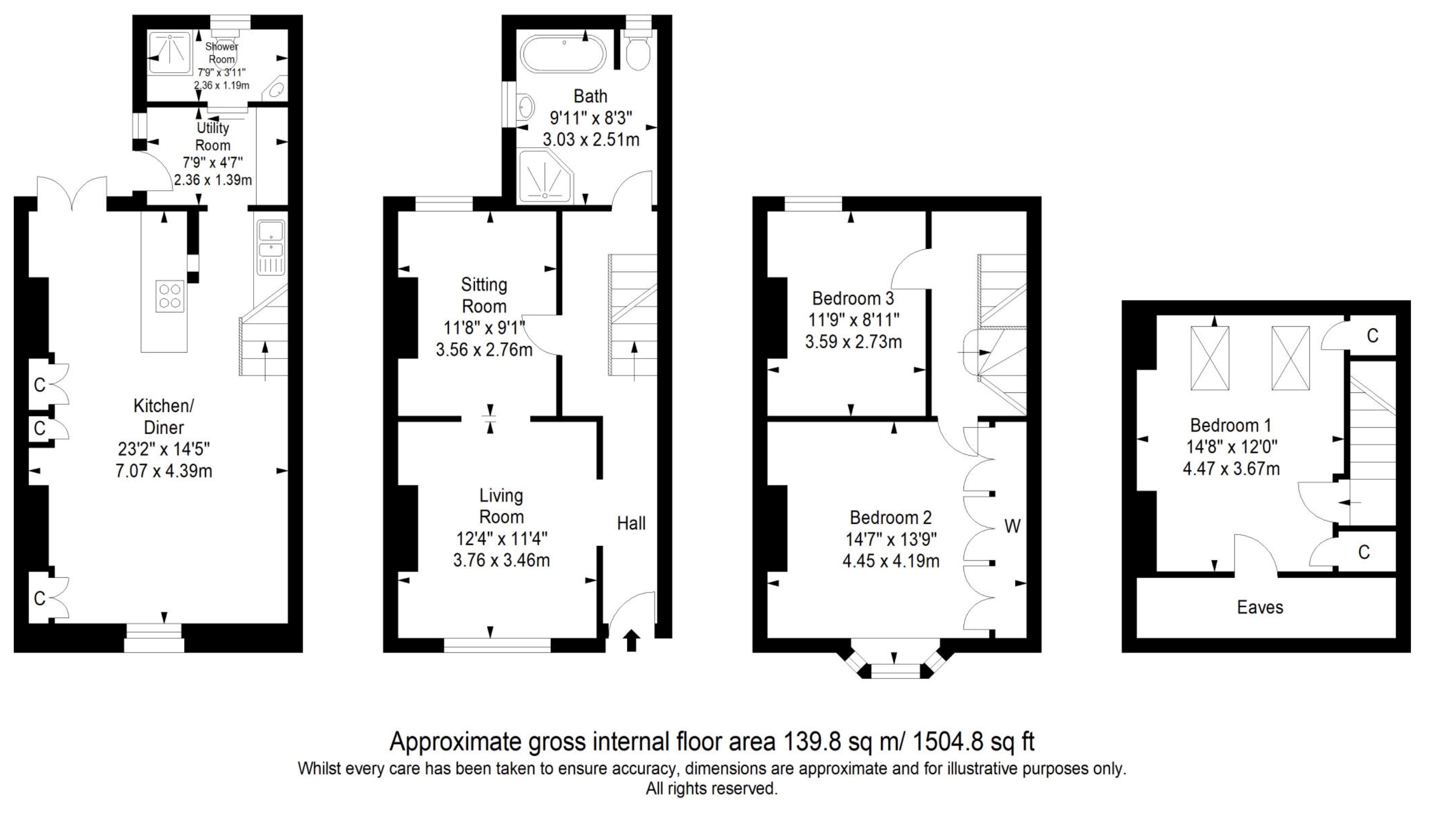 Sussex Road, Hove floorplan