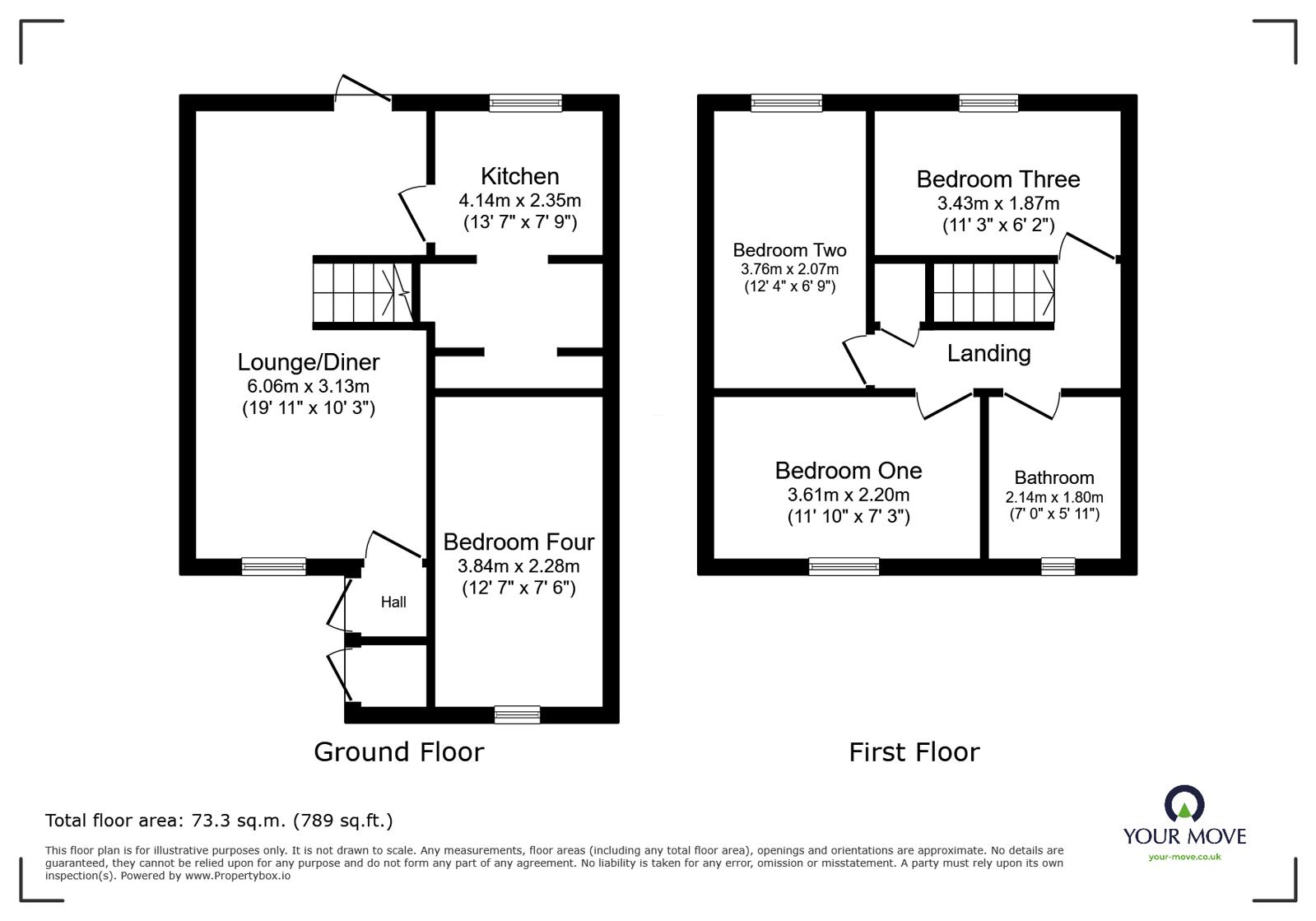 41, Sandown Drive, Wolverhampton floorplan