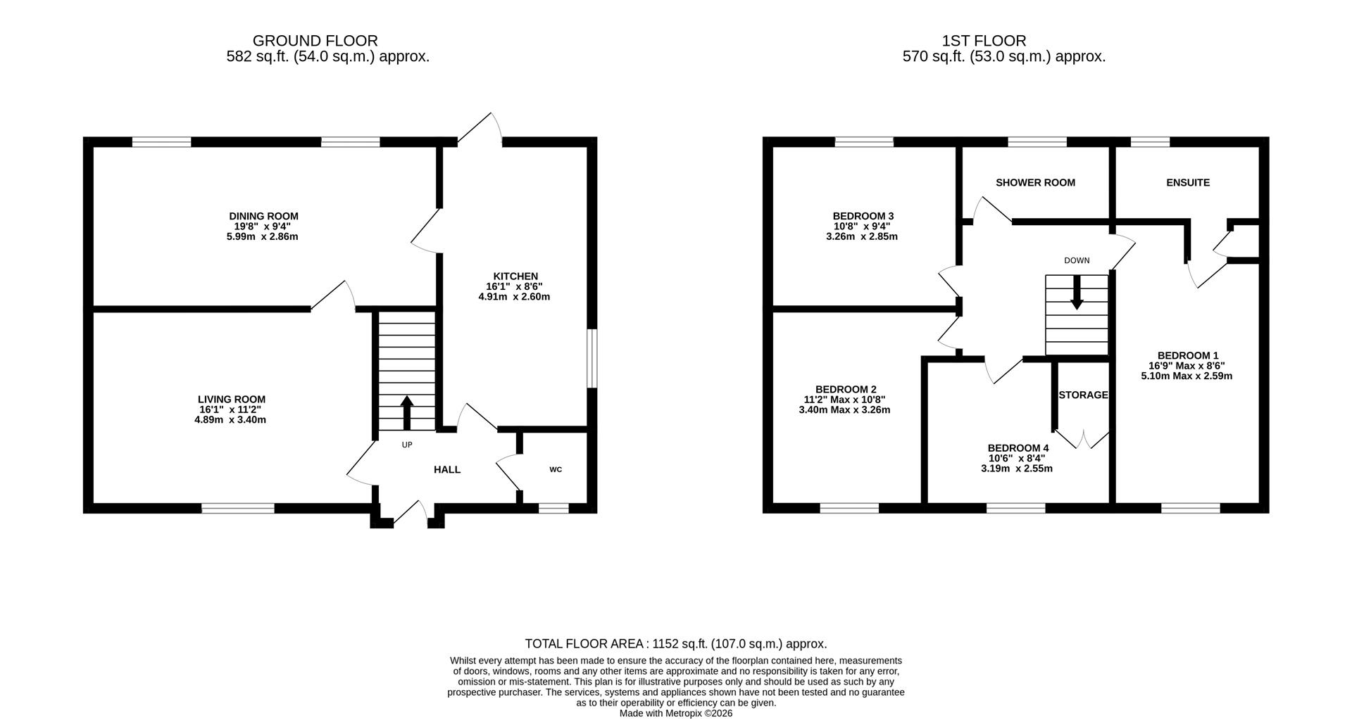 1, Royal Springs, Longhope floorplan