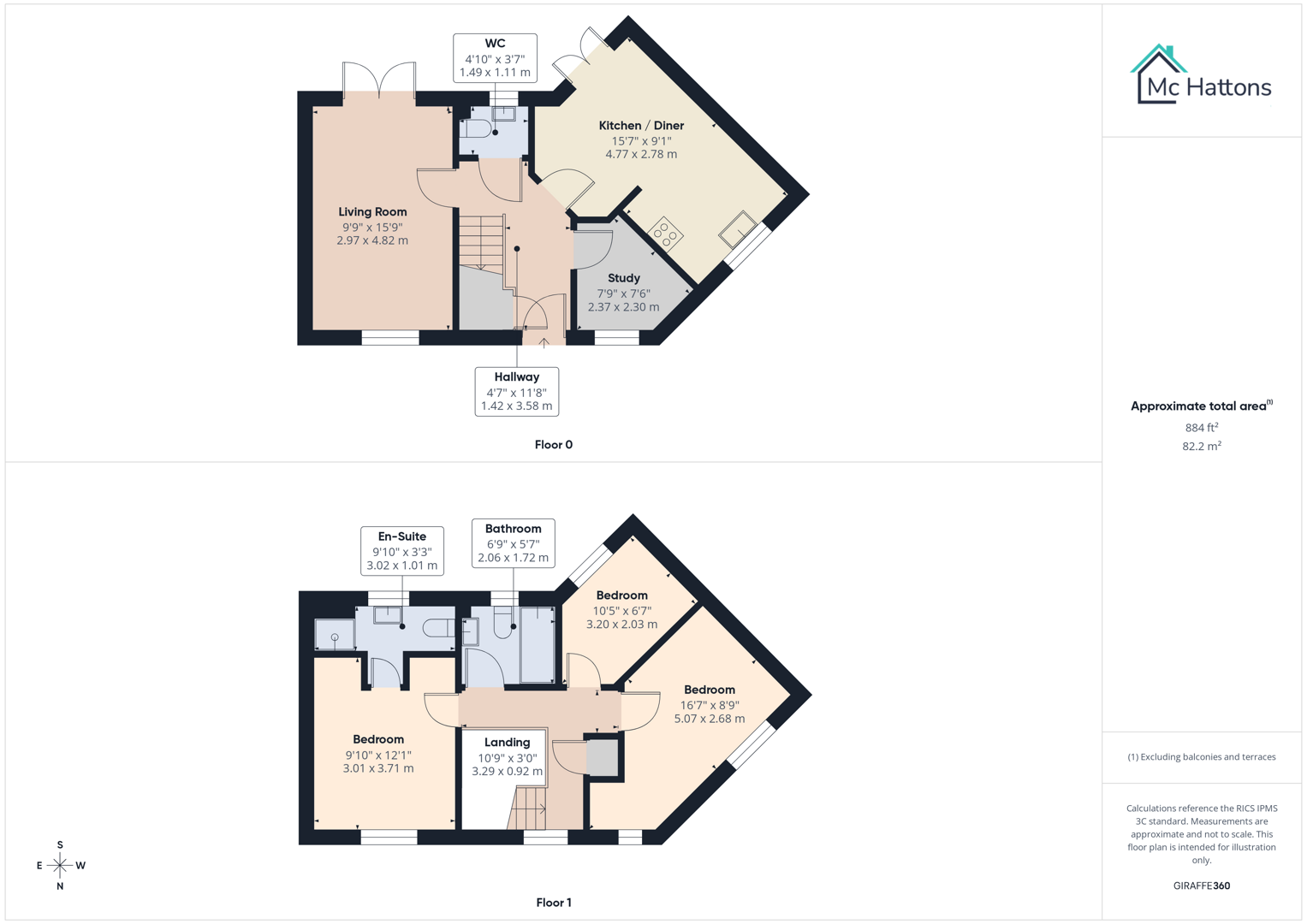 Trem Gwlad Yr Haf, Coity, Bridgend floorplan