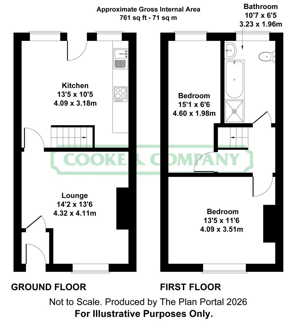 75, Ledbury Street, Leigh floorplan