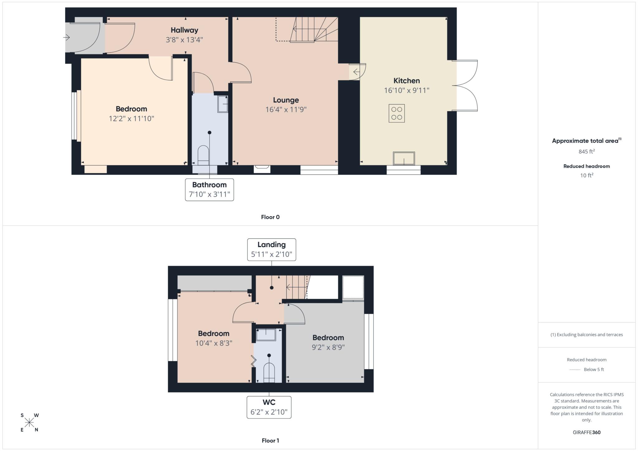 158, Auchinraith Road, Glasgow floorplan