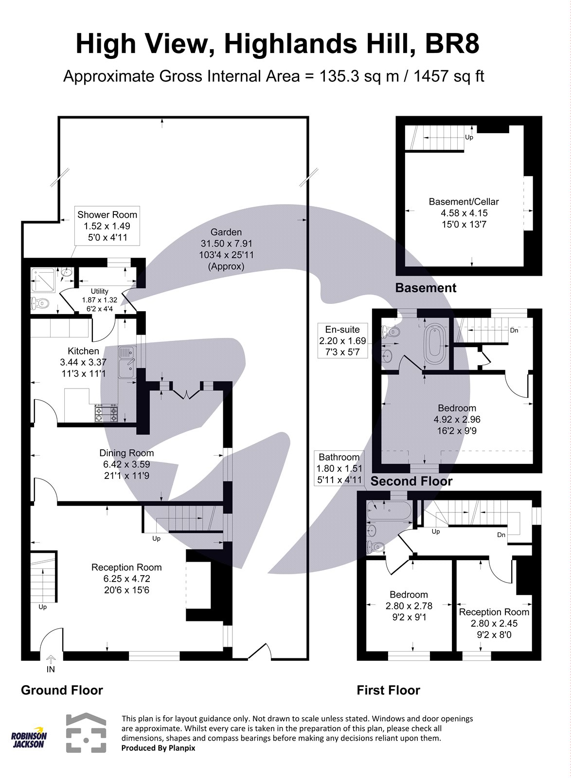 2, High View, Swanley Village floorplan