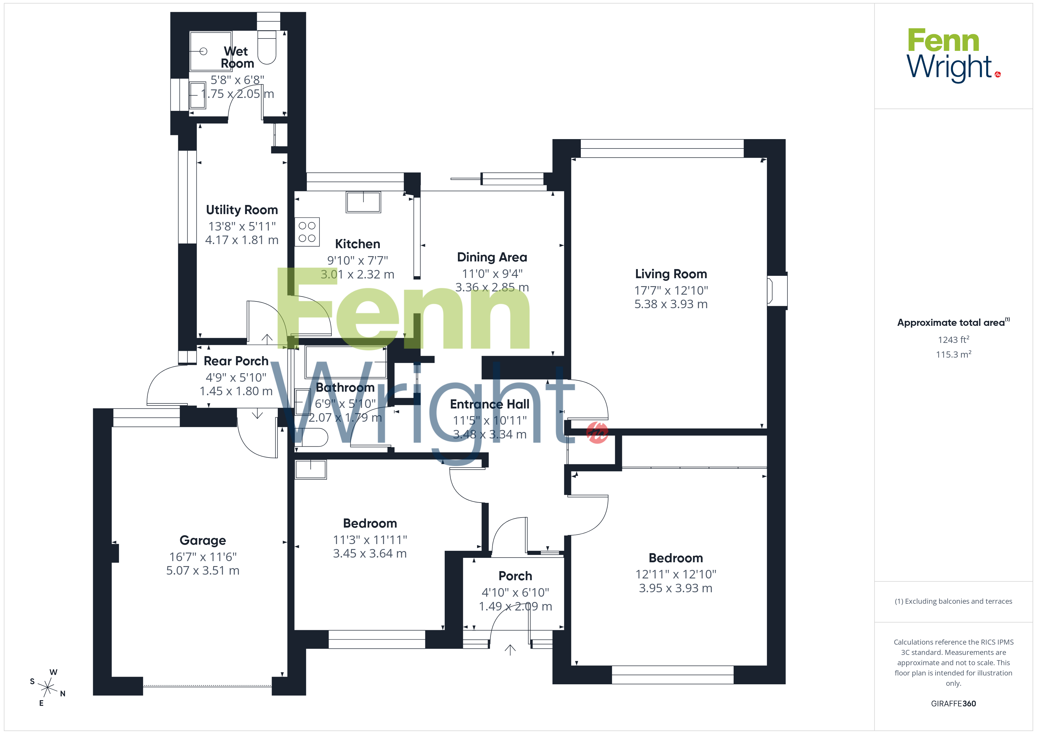136, Bures Road, Sudbury floorplan
