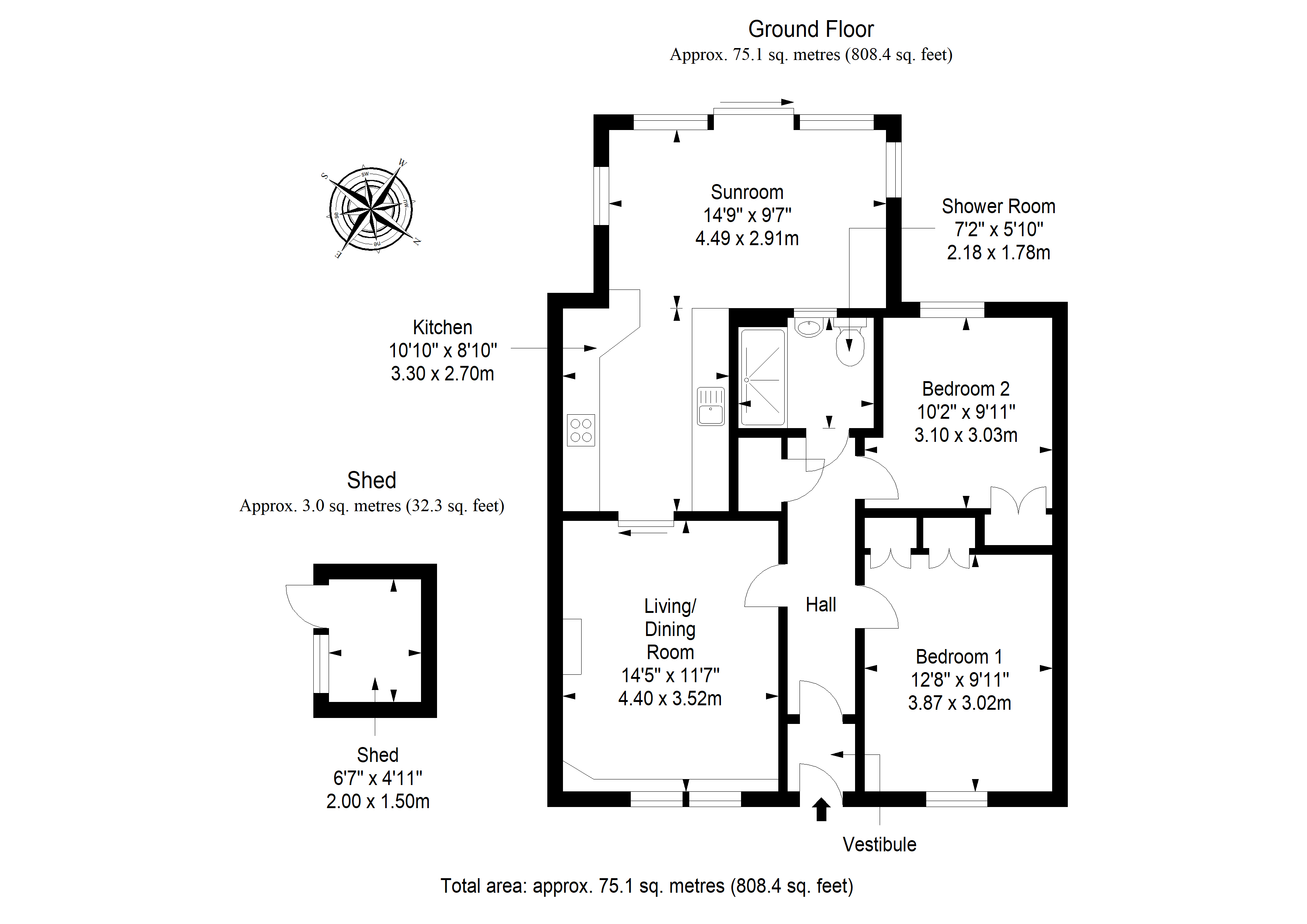 3, Dalginross Gardens, Comrie floorplan