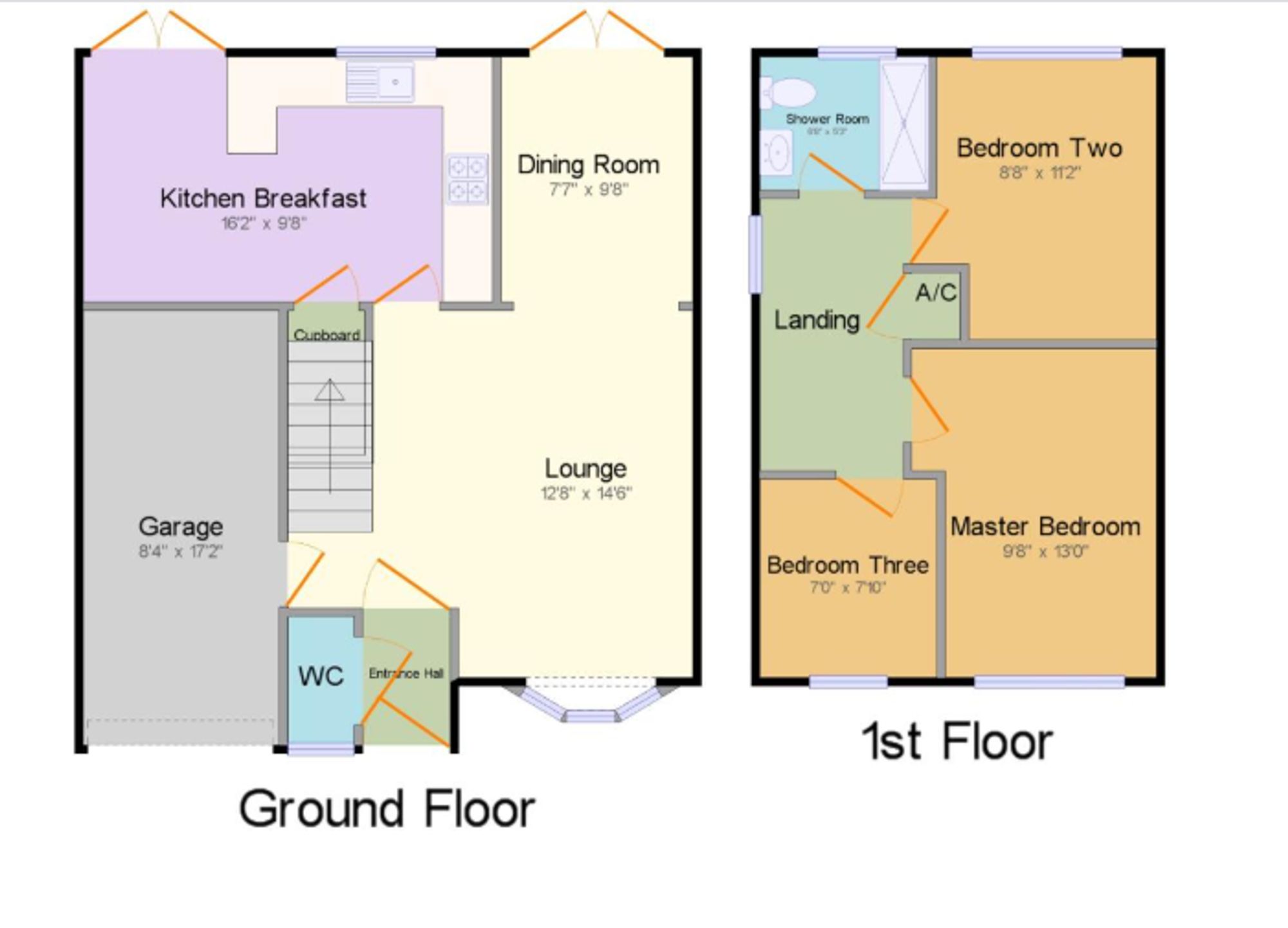 38 Falstone Close, Warrington floorplan