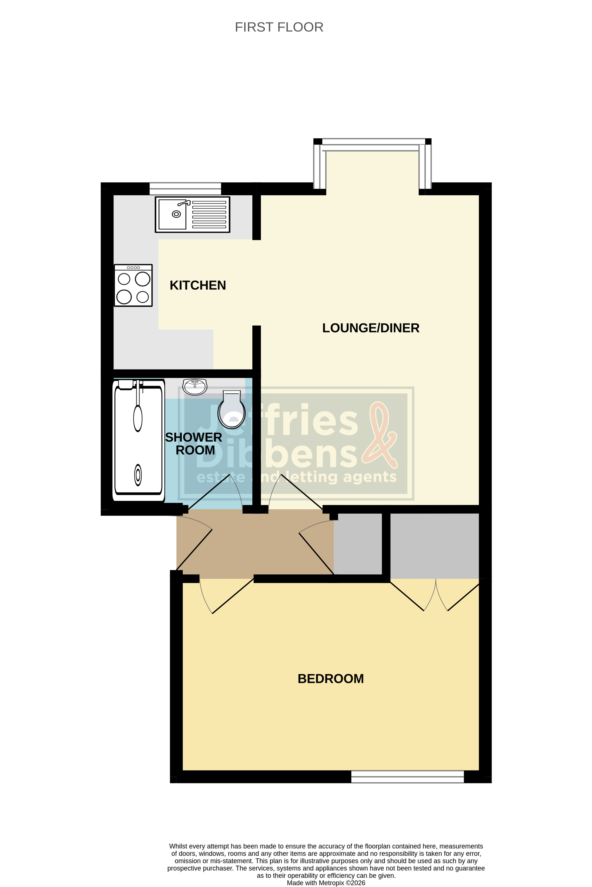 21 Milford Court, Old Canal, Southsea floorplan