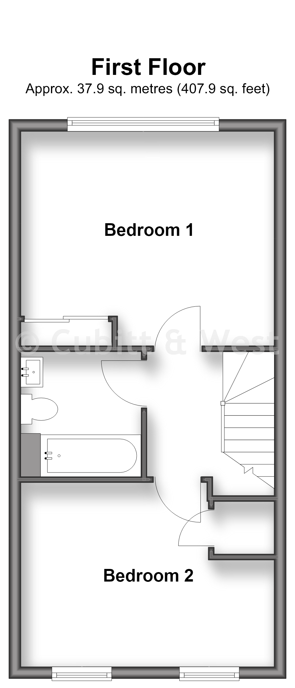 2, Bartram Close, Pulborough floorplan