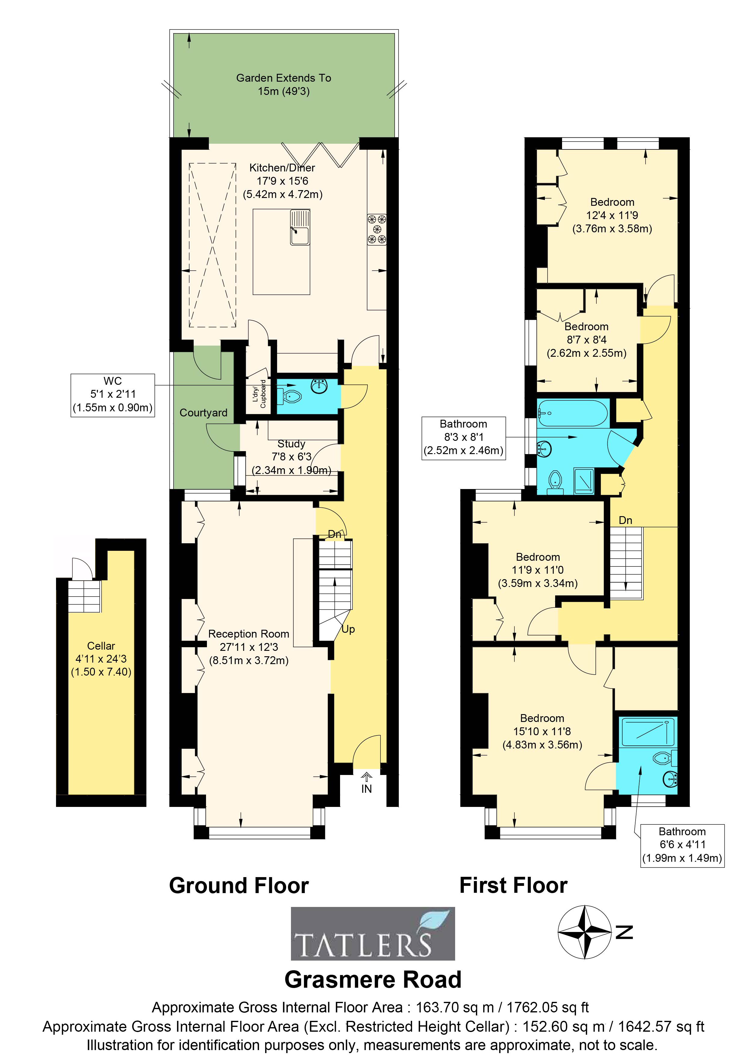 53, Grasmere Road, LONDON floorplan