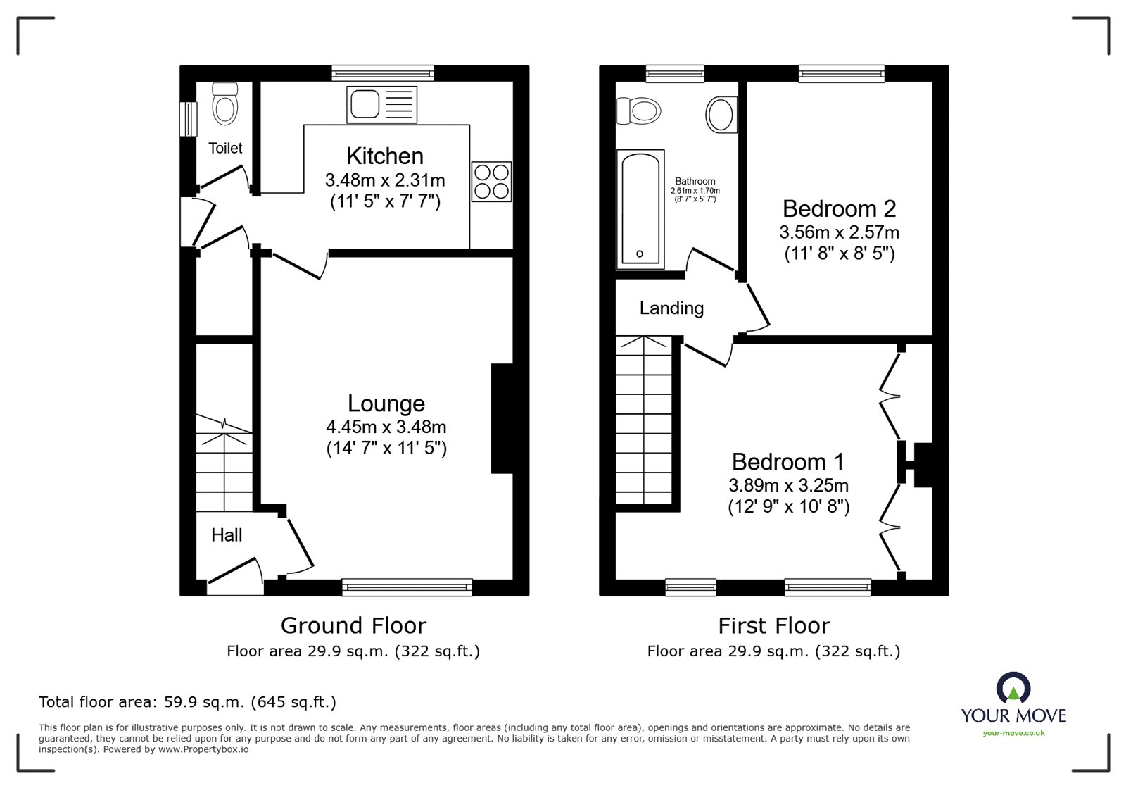 102, Broadway, Stoke On Trent floorplan