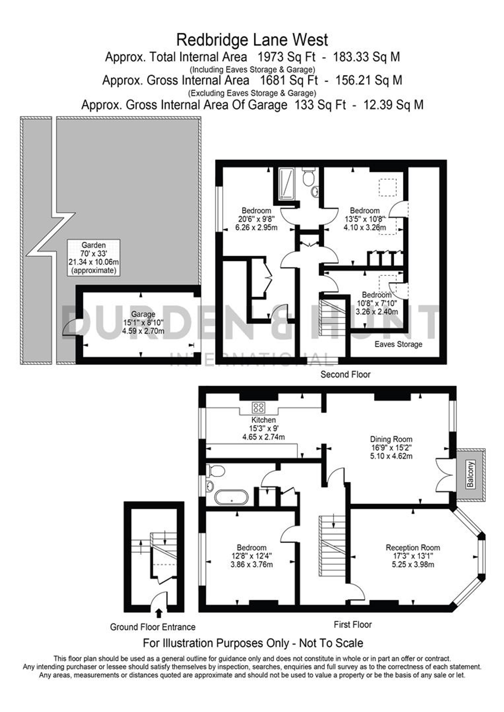 58a Redbridge Lane West, London floorplan