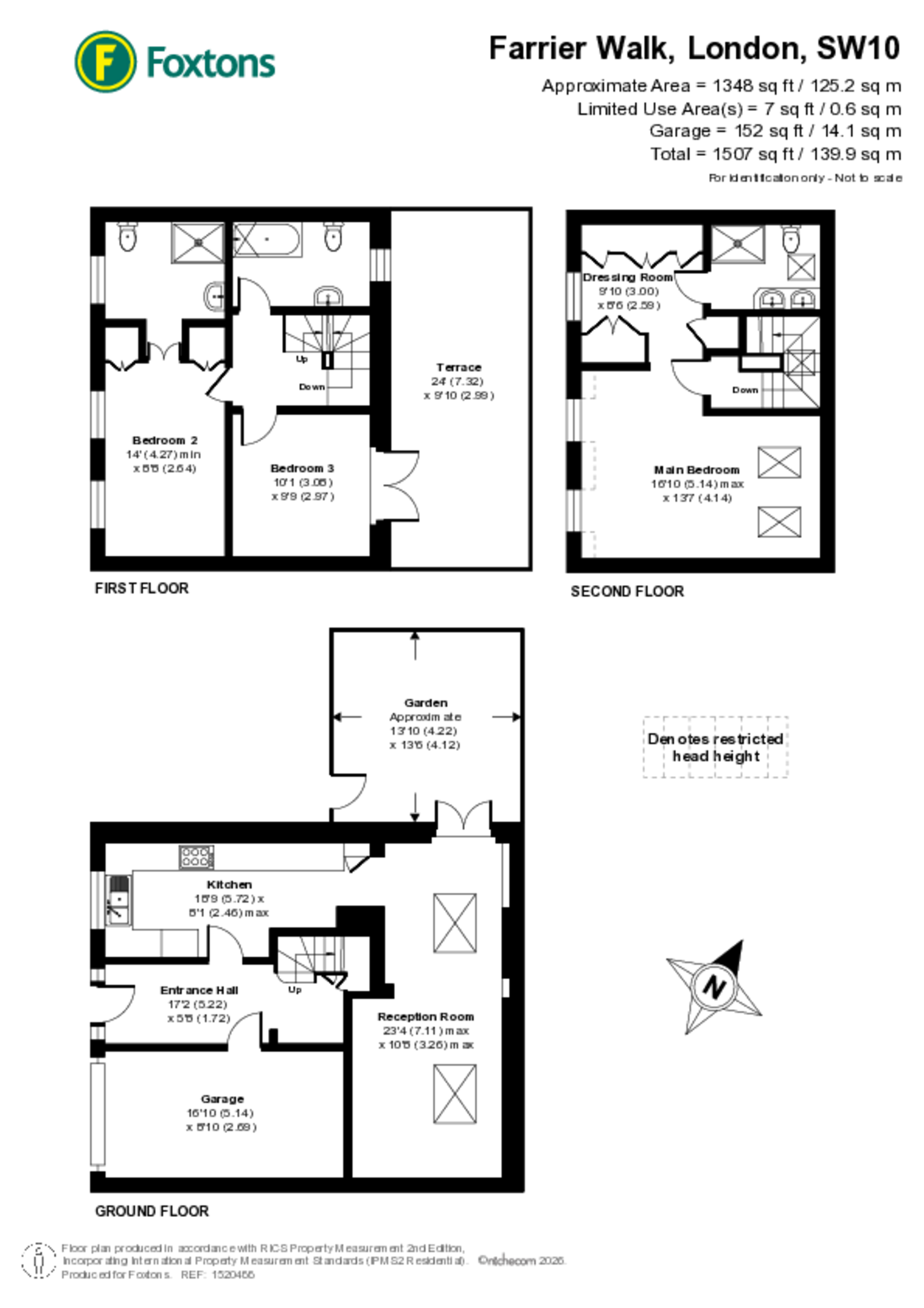 Farrier Walk, Chelsea floorplan