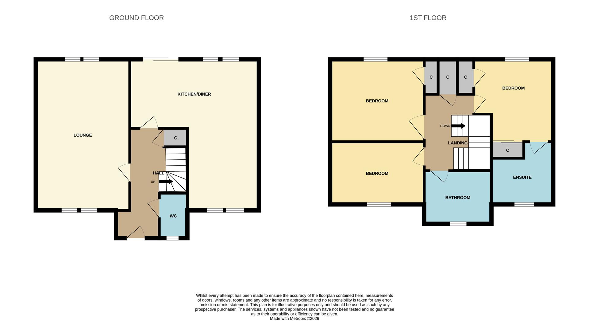 50, Acorn Court, Anstruther floorplan