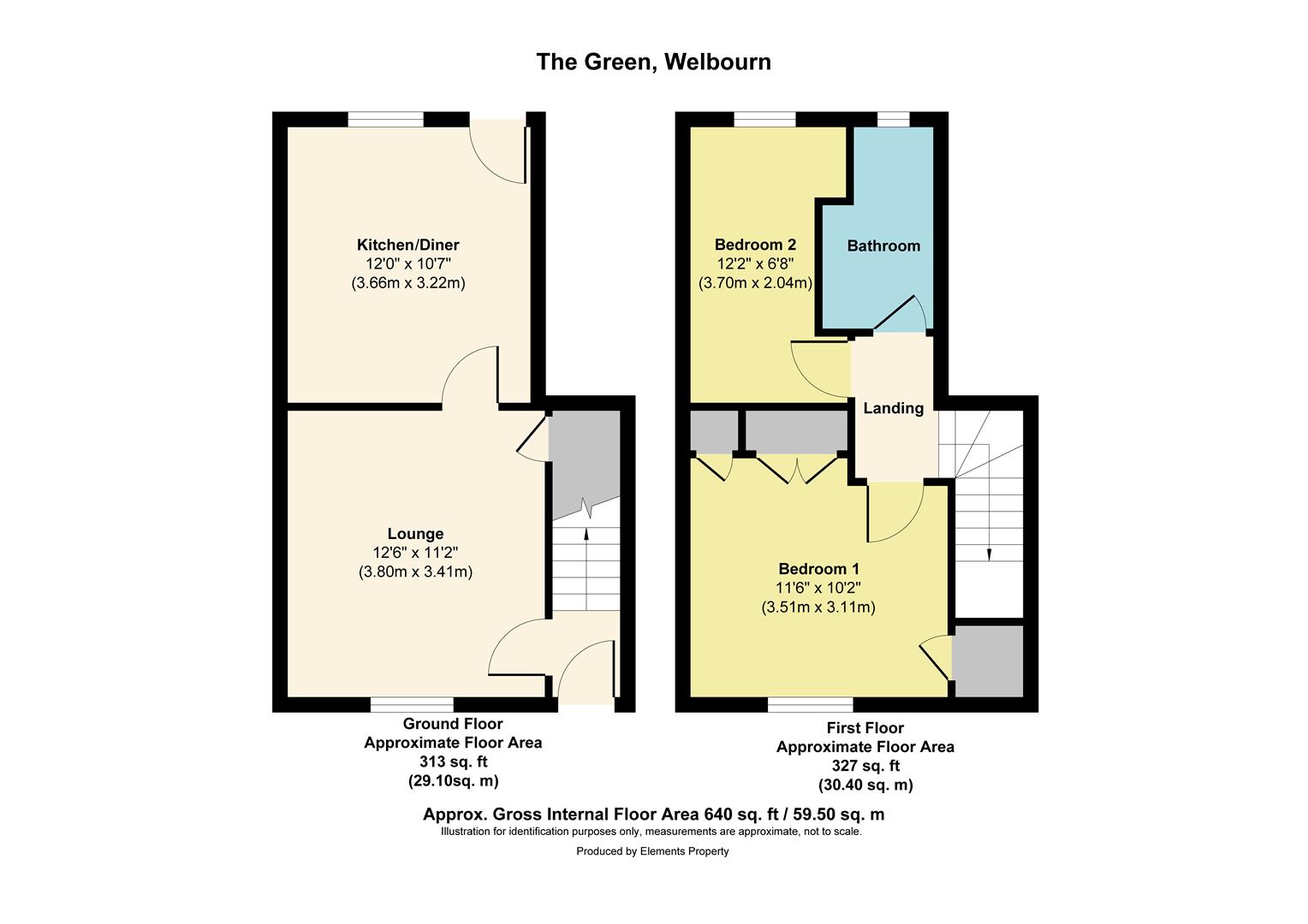 18, The Green, Lincoln floorplan