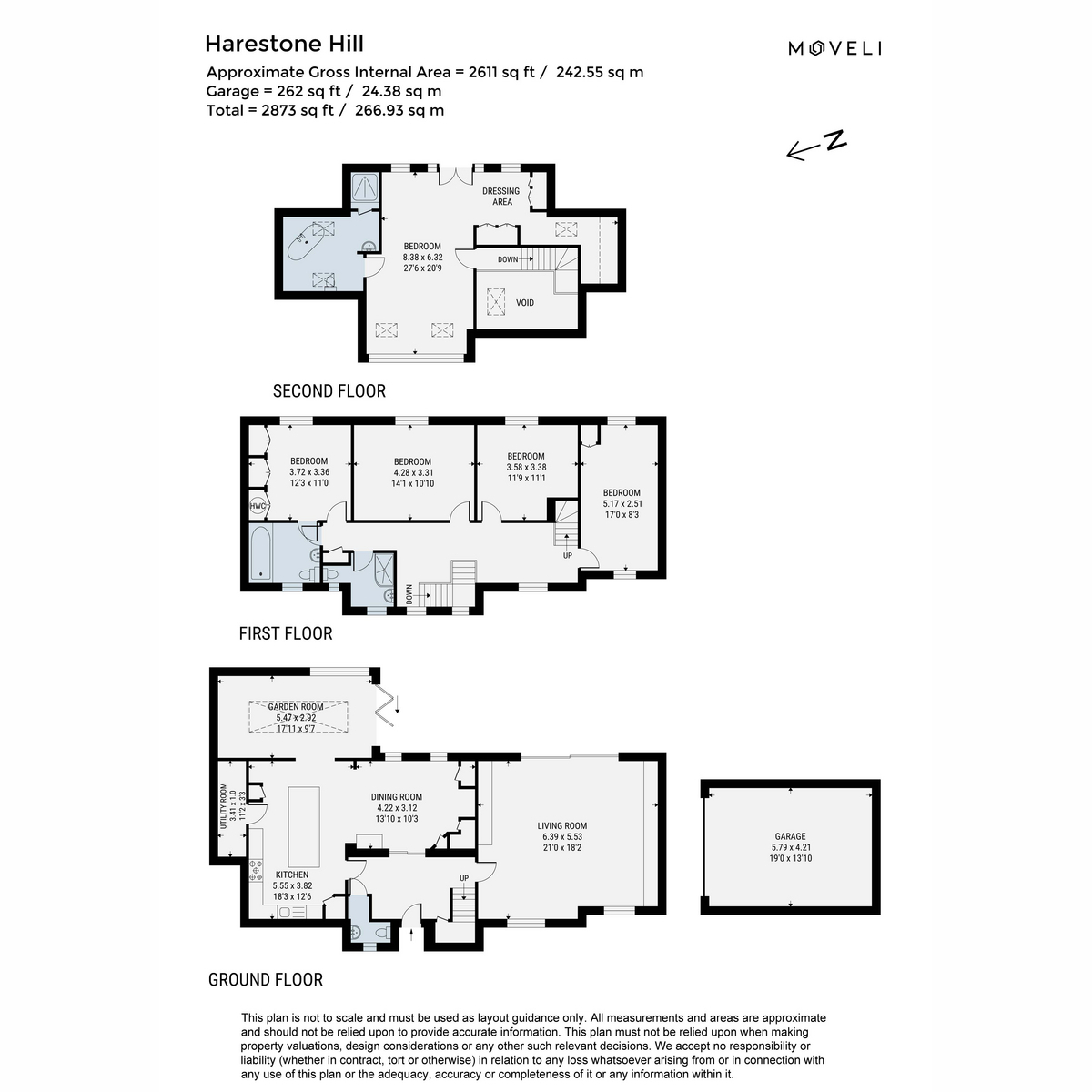 63, Harestone Hill, Caterham floorplan
