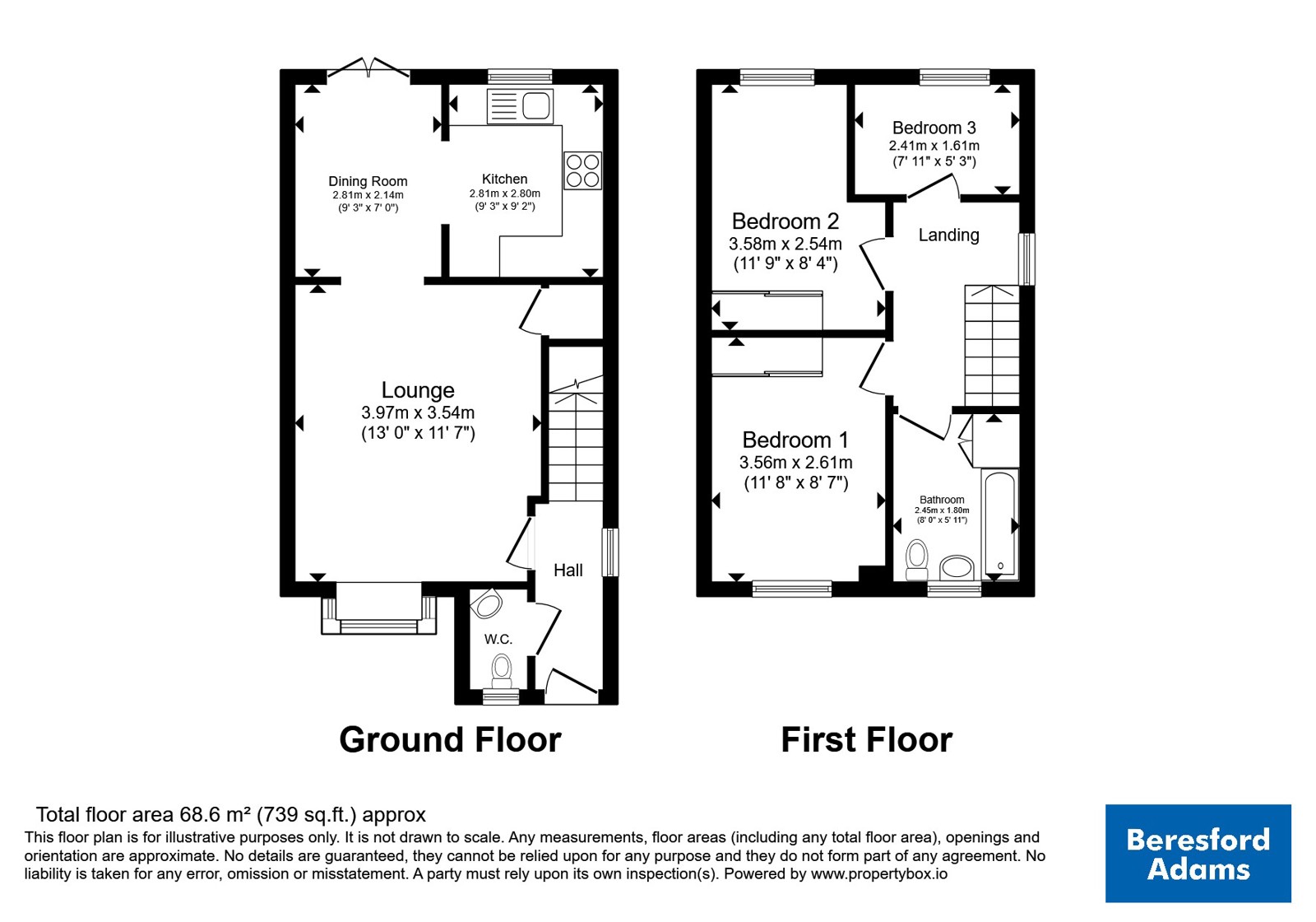 21, Ross Avenue, Cheshire floorplan