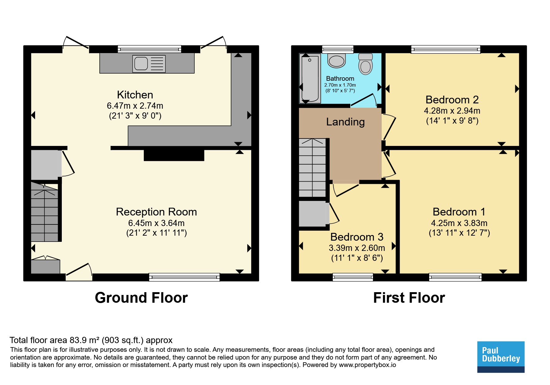 22, Arden Place, Bilston floorplan