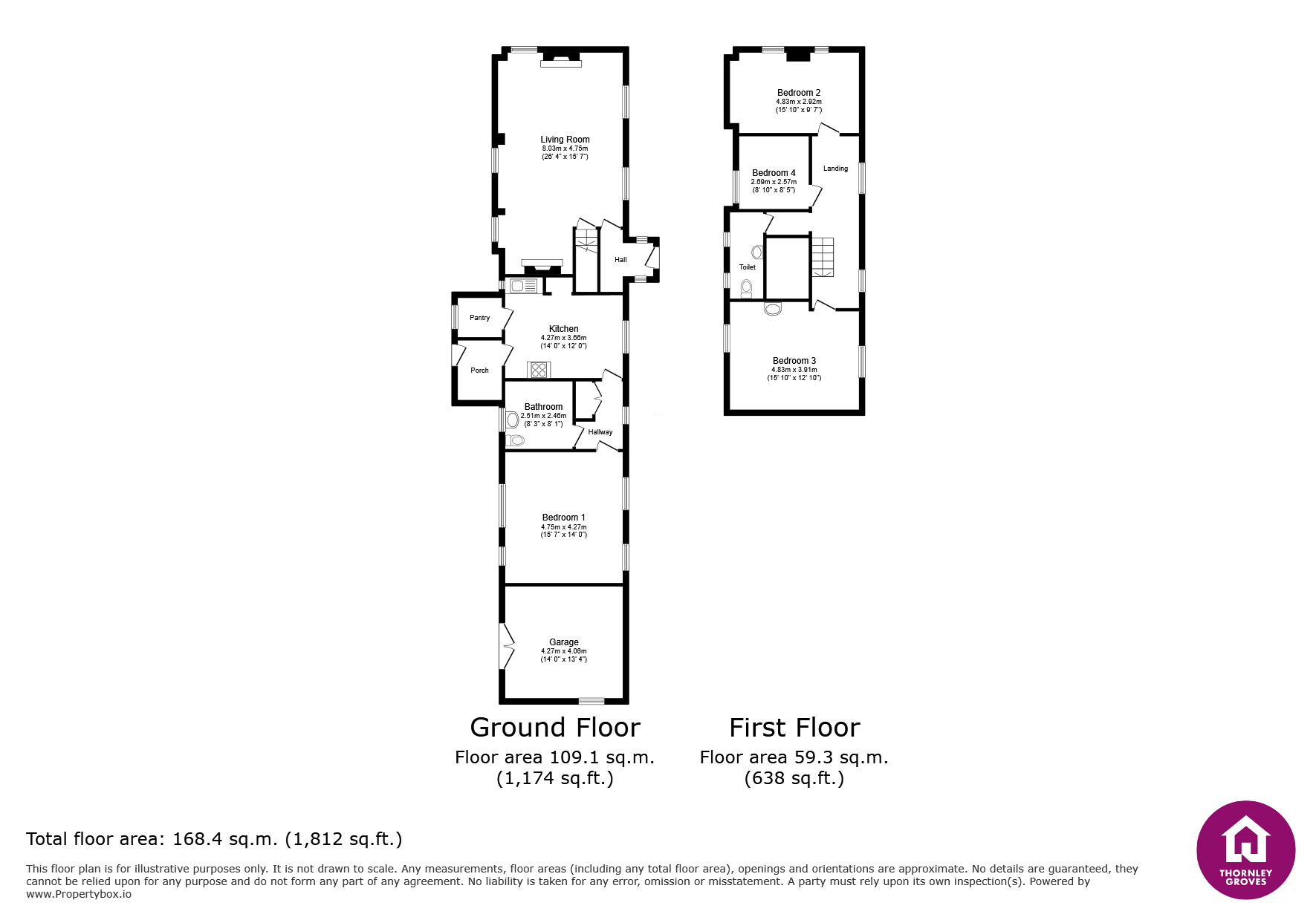 Baytree House,, Royal Lane, Tarporley floorplan