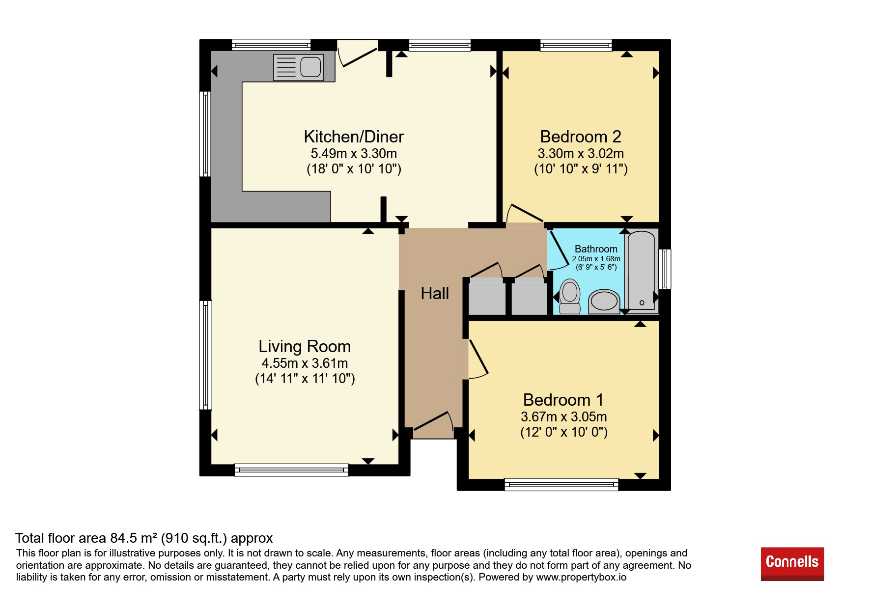 67, Shreen Way, Gillingham floorplan