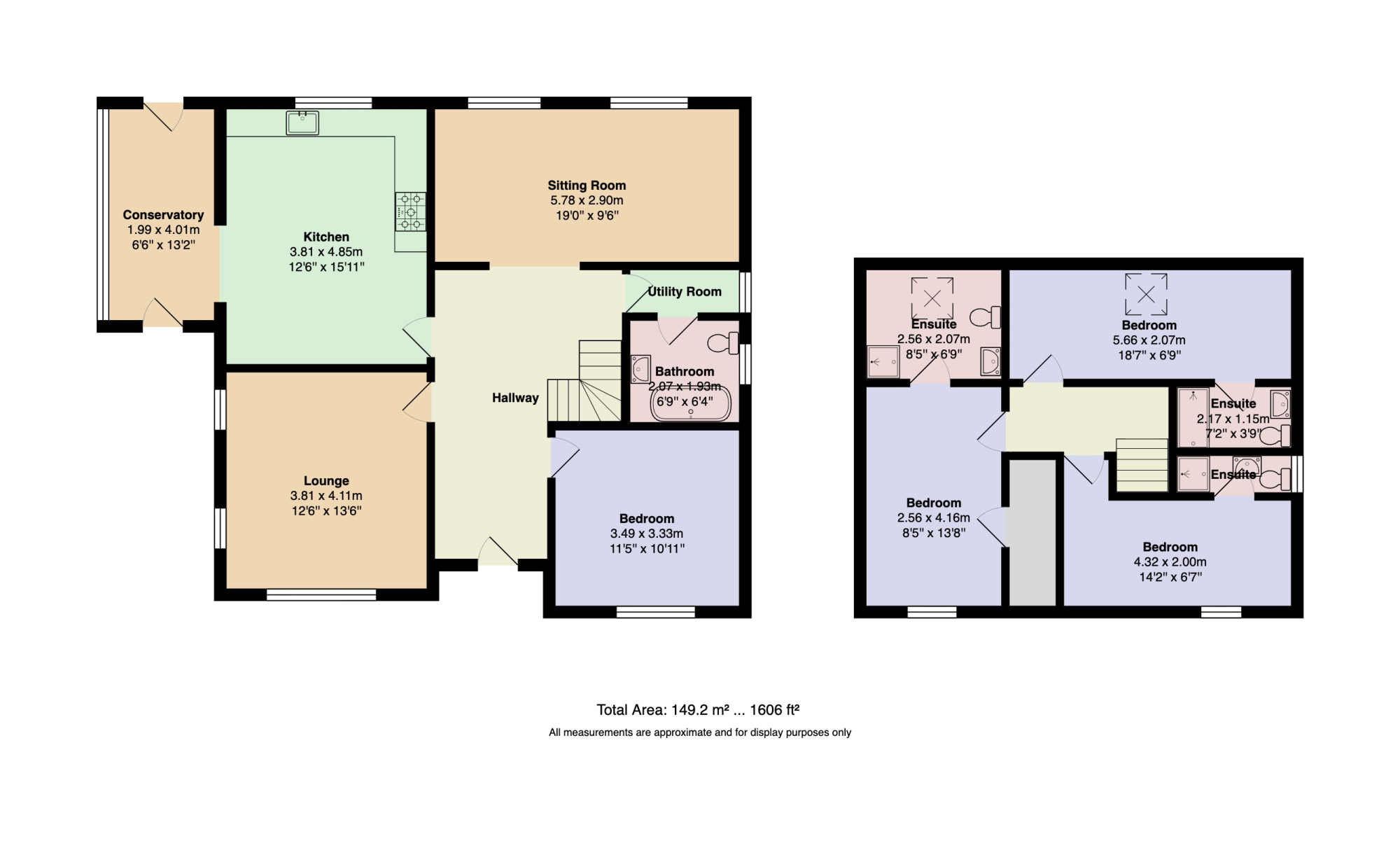 19, Lower Lane, Freckleton floorplan