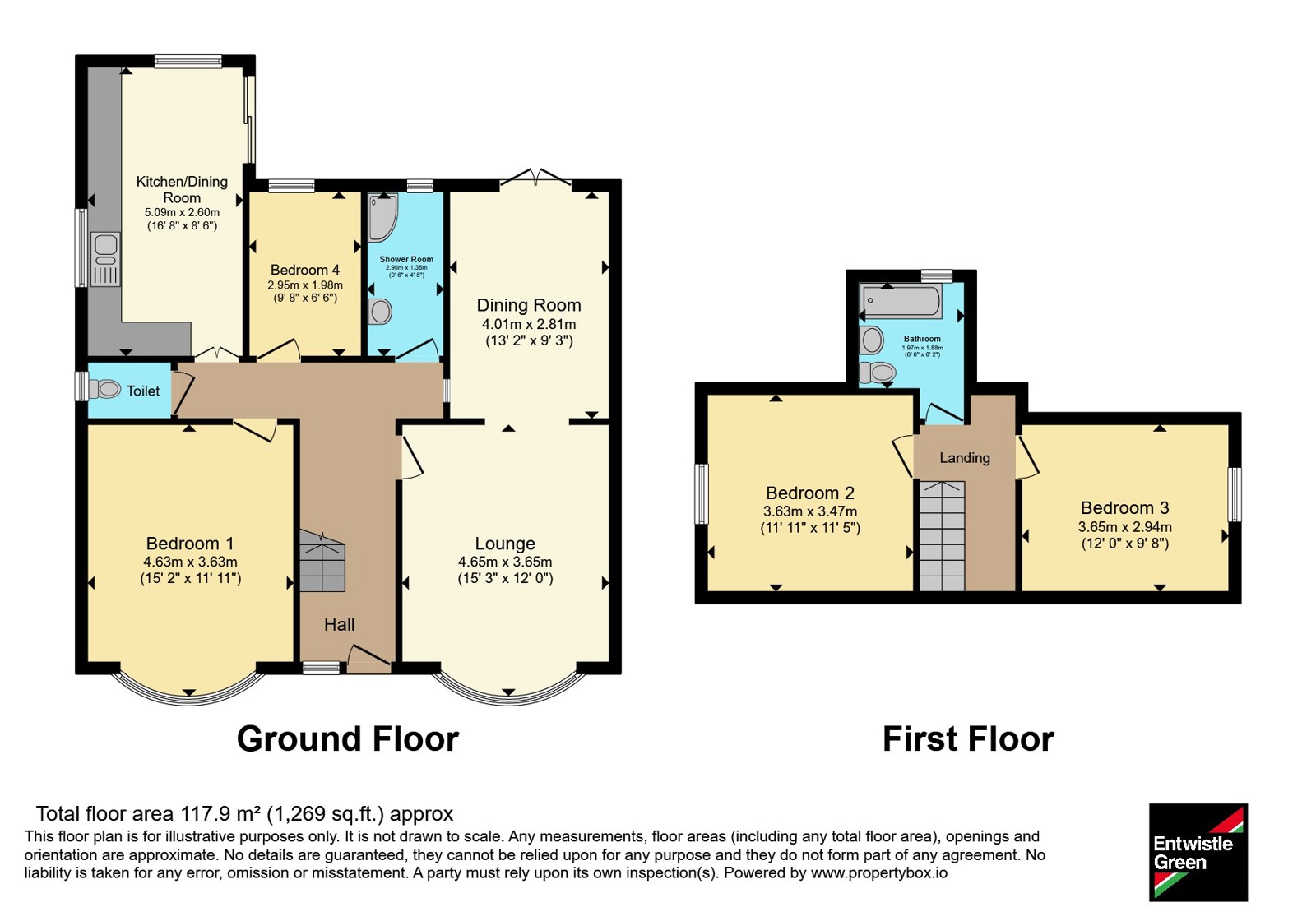 37, Highgate, Lancashire floorplan