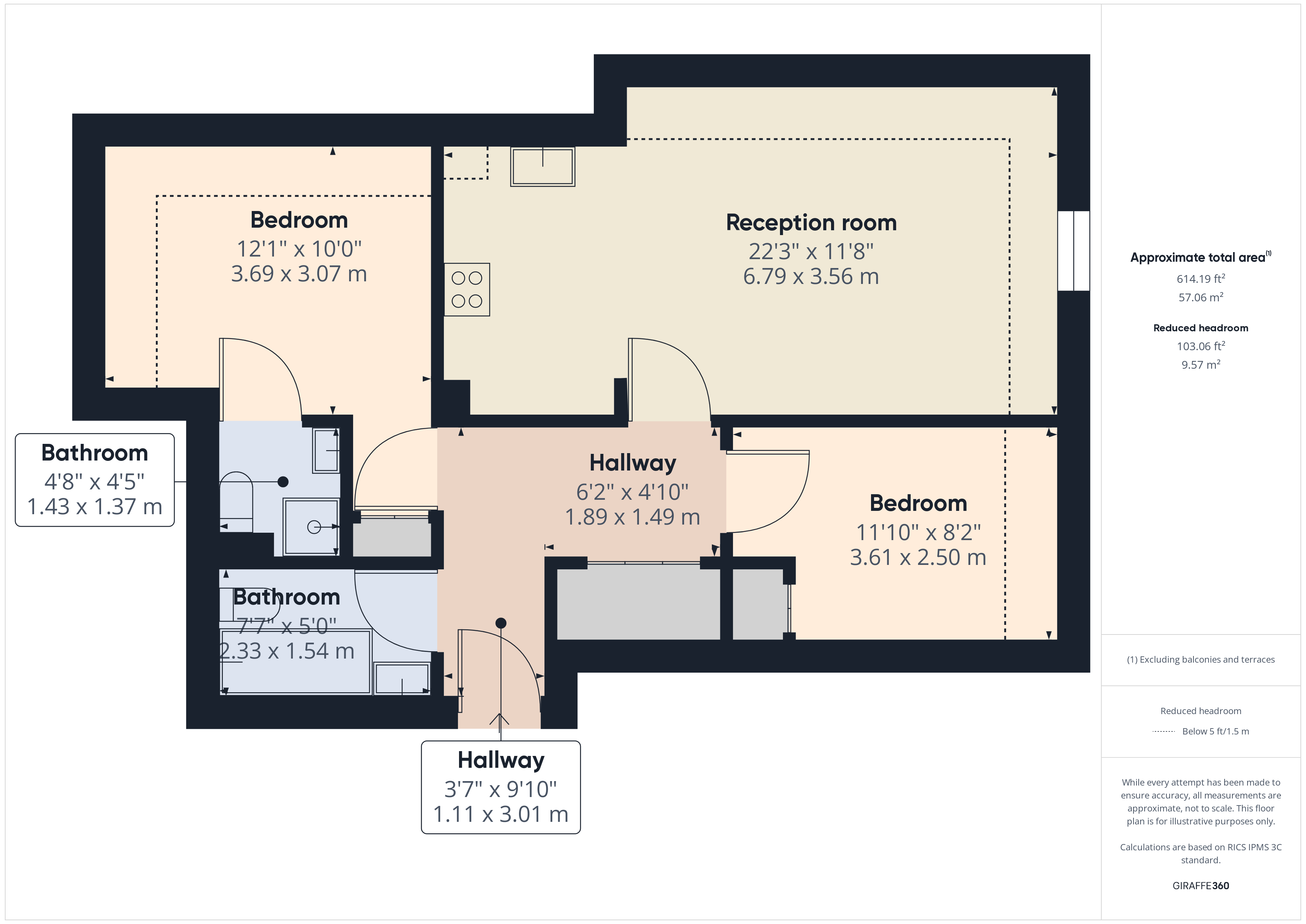 Flat 7,, Wessex Gate, Reading floorplan